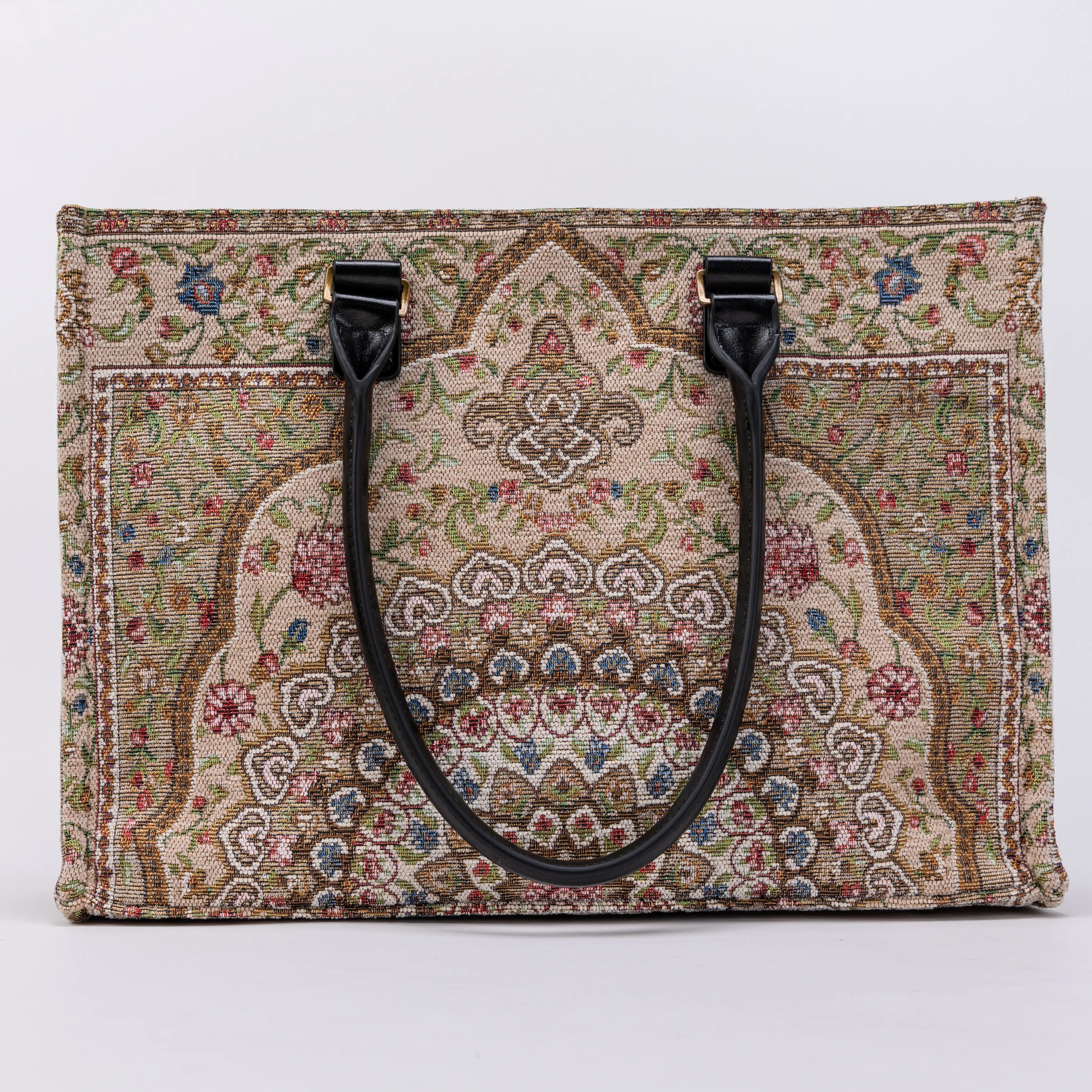 Oriental Beige Laptop Work Tote - Image 2