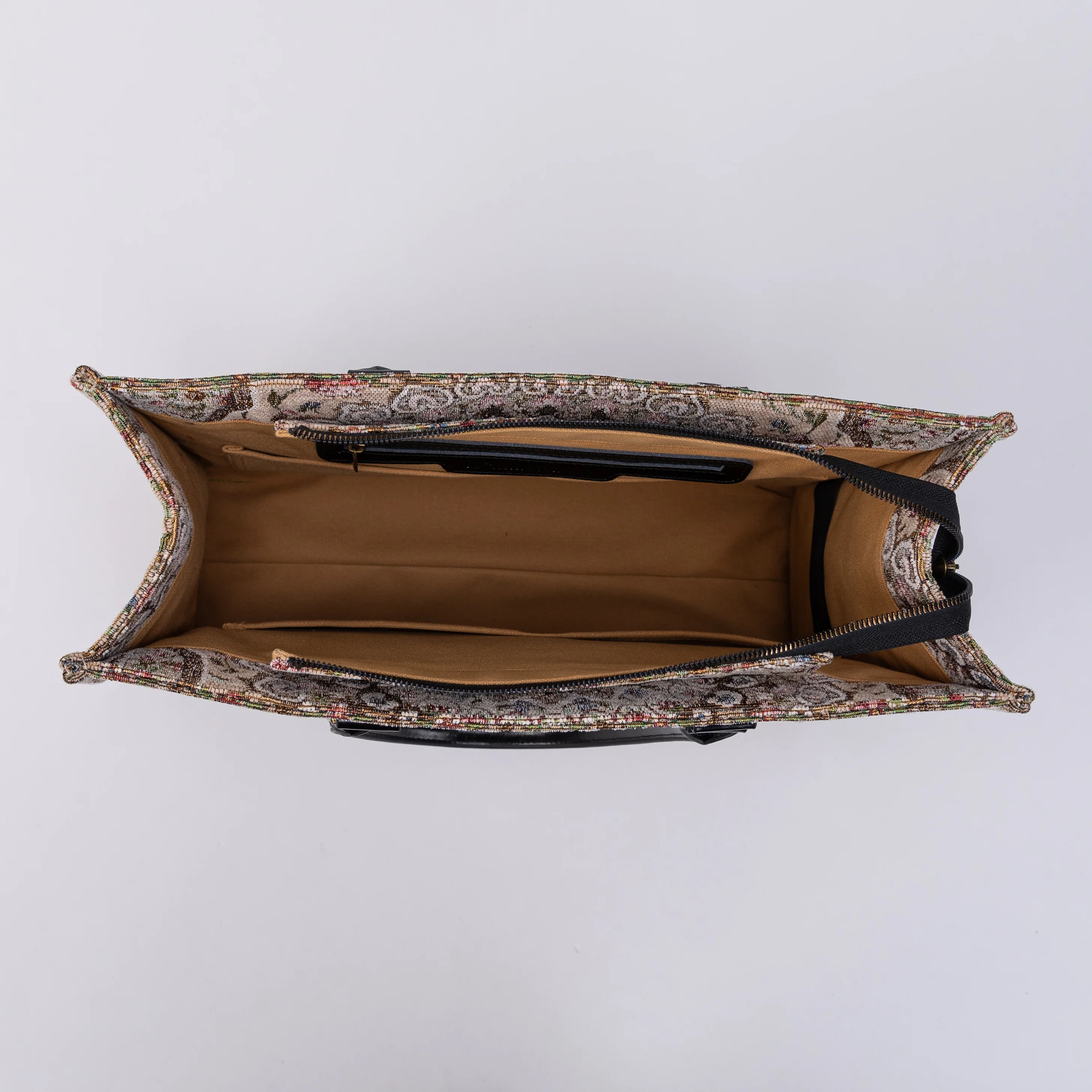 Oriental Beige Laptop Work Tote - Image 5
