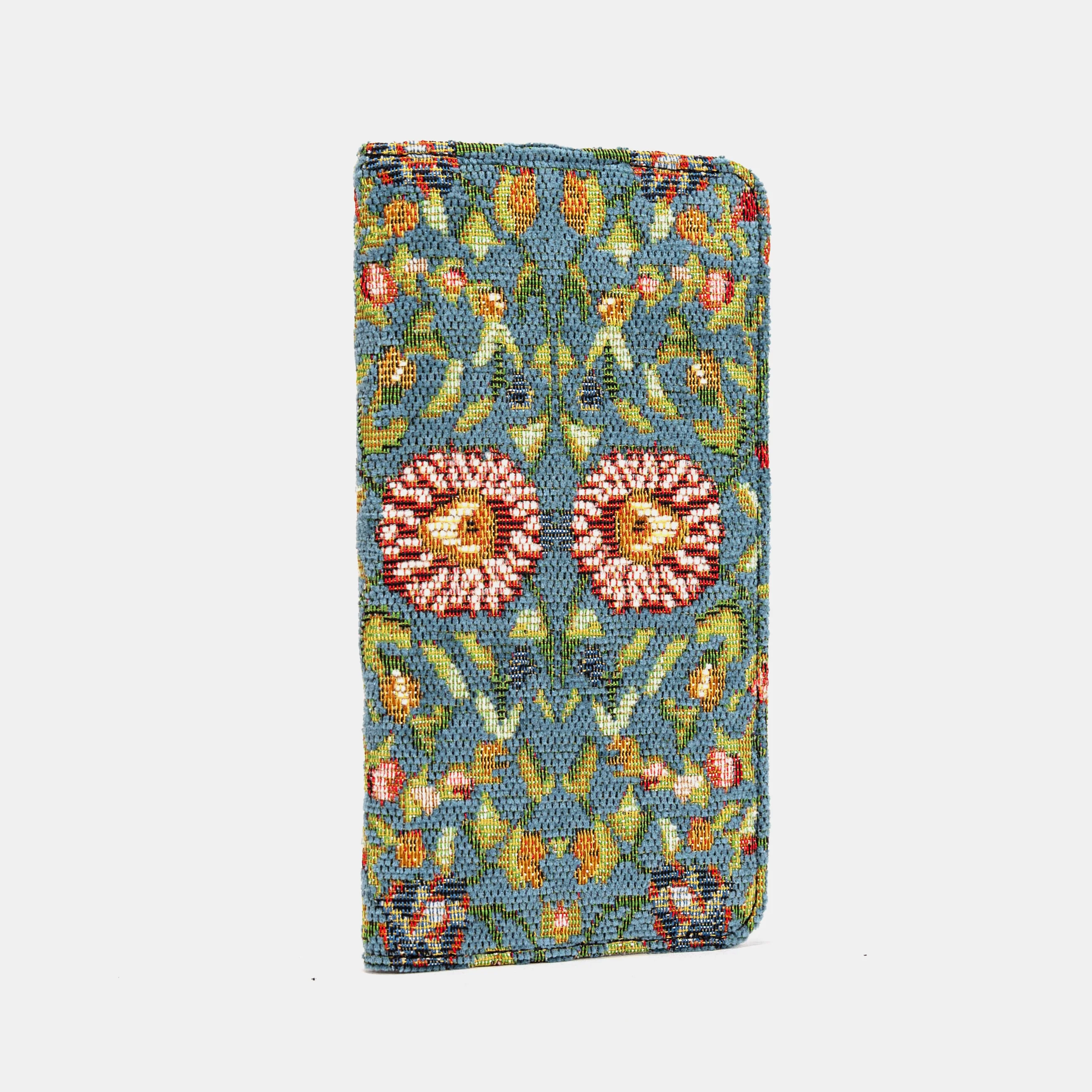 Oriental Blue Checkbook Cover - Image 2