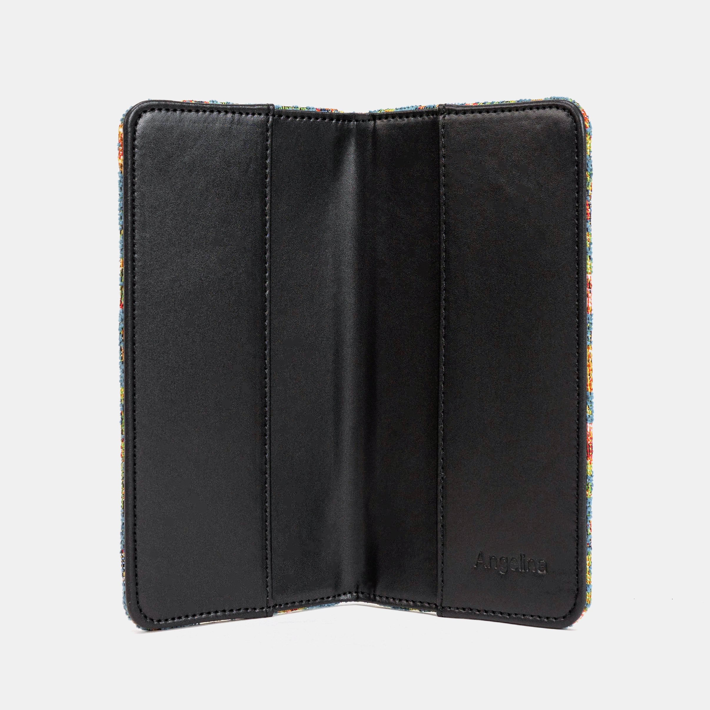 Oriental Blue Checkbook Cover - Image 3