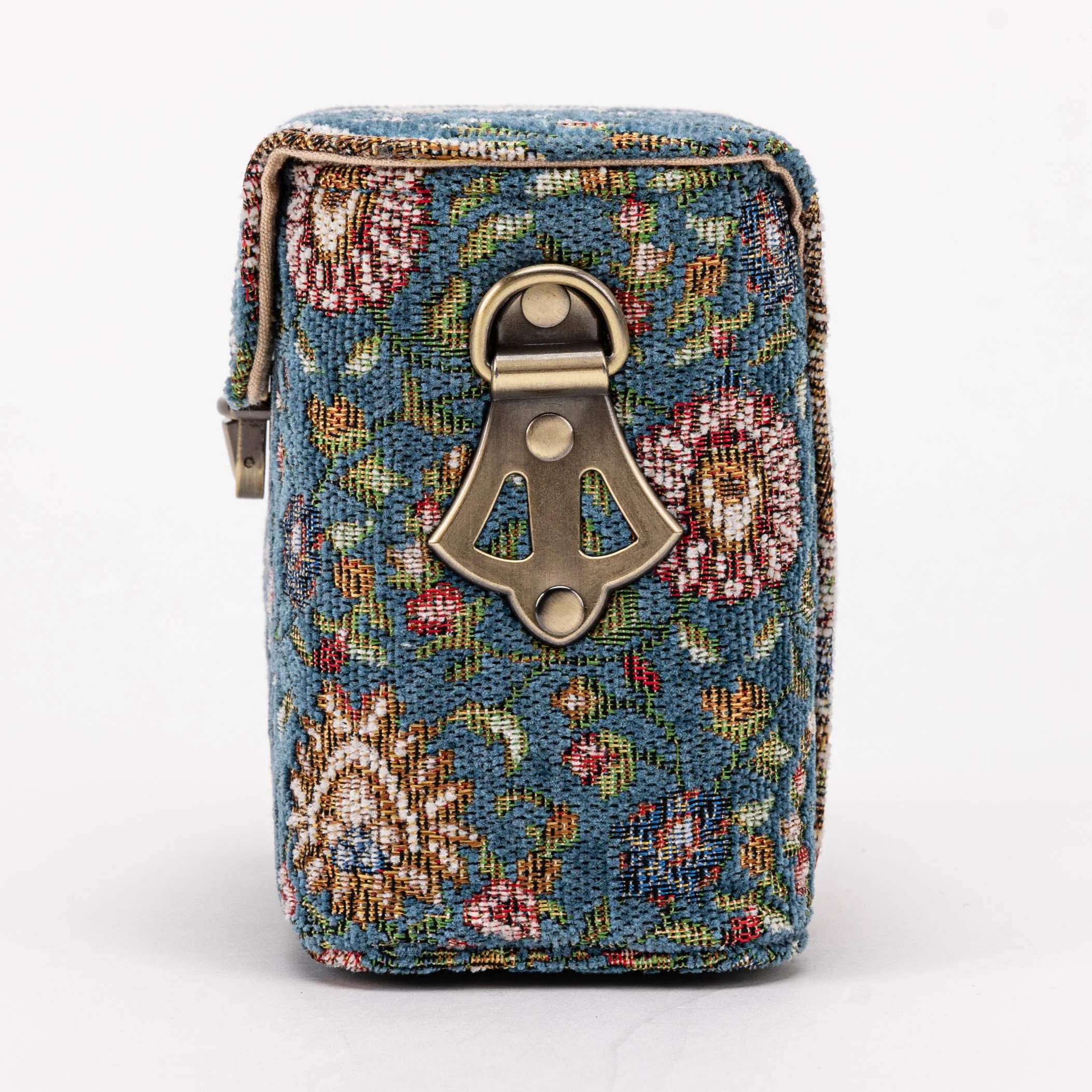 Oriental Blue Emma Small Train Case Crossbody - Image 6