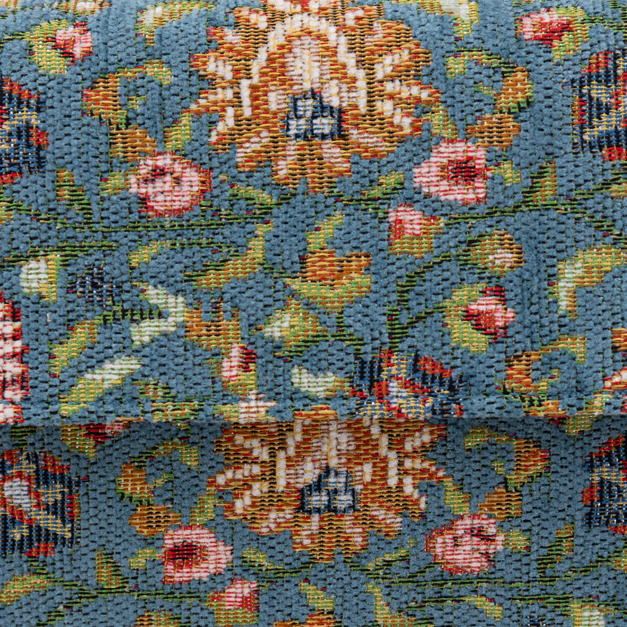 Oriental Blue Flap Crossbody Bag - Image 7