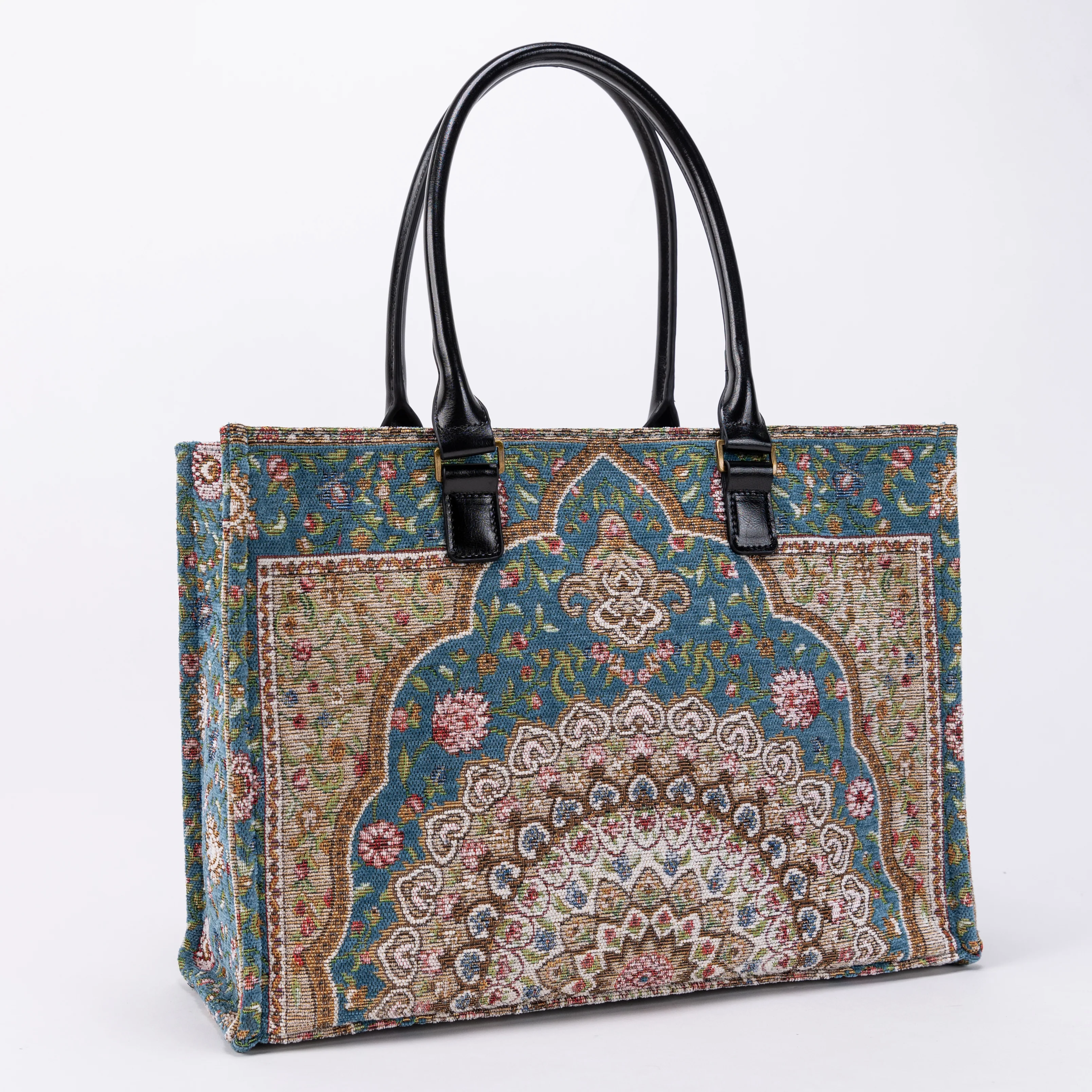 Oriental Blue Laptop Work Tote - Image 2