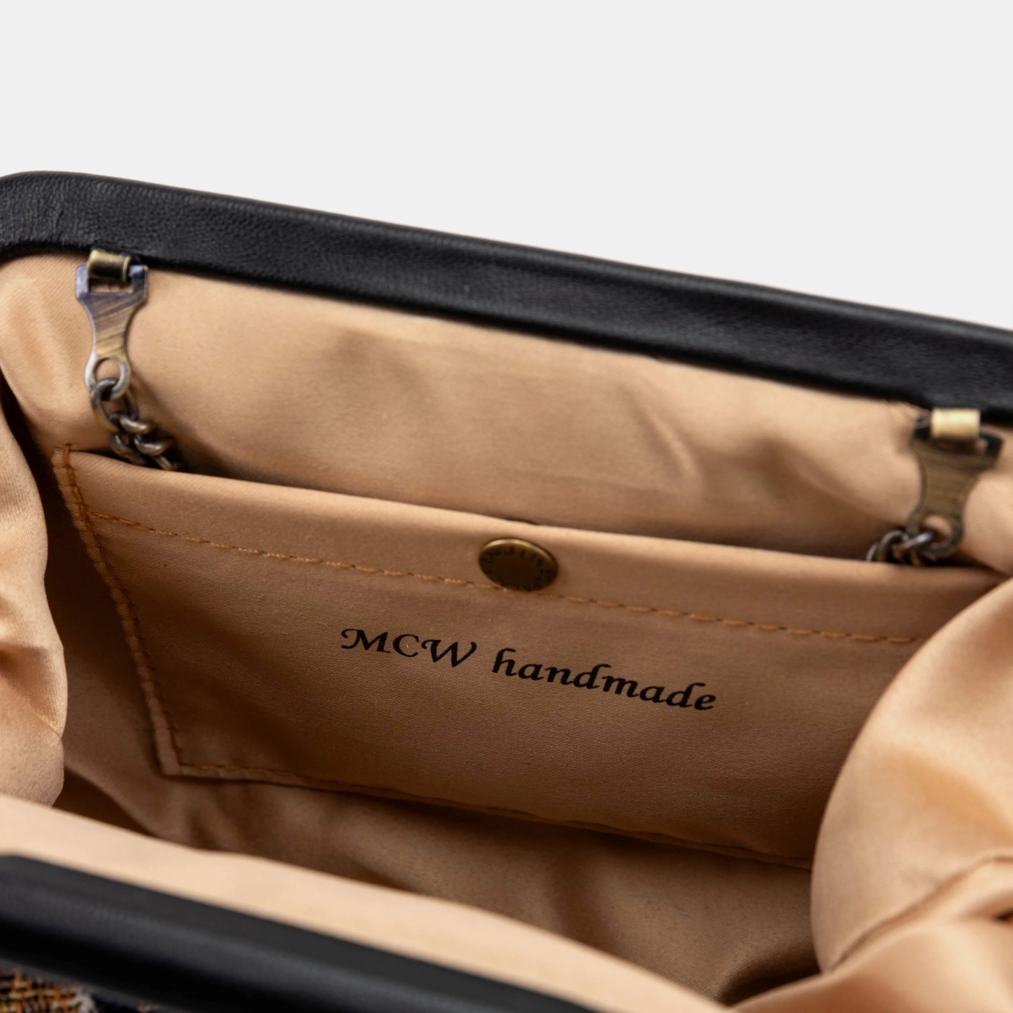 Oriental Navy Alma Clutch - Image 3