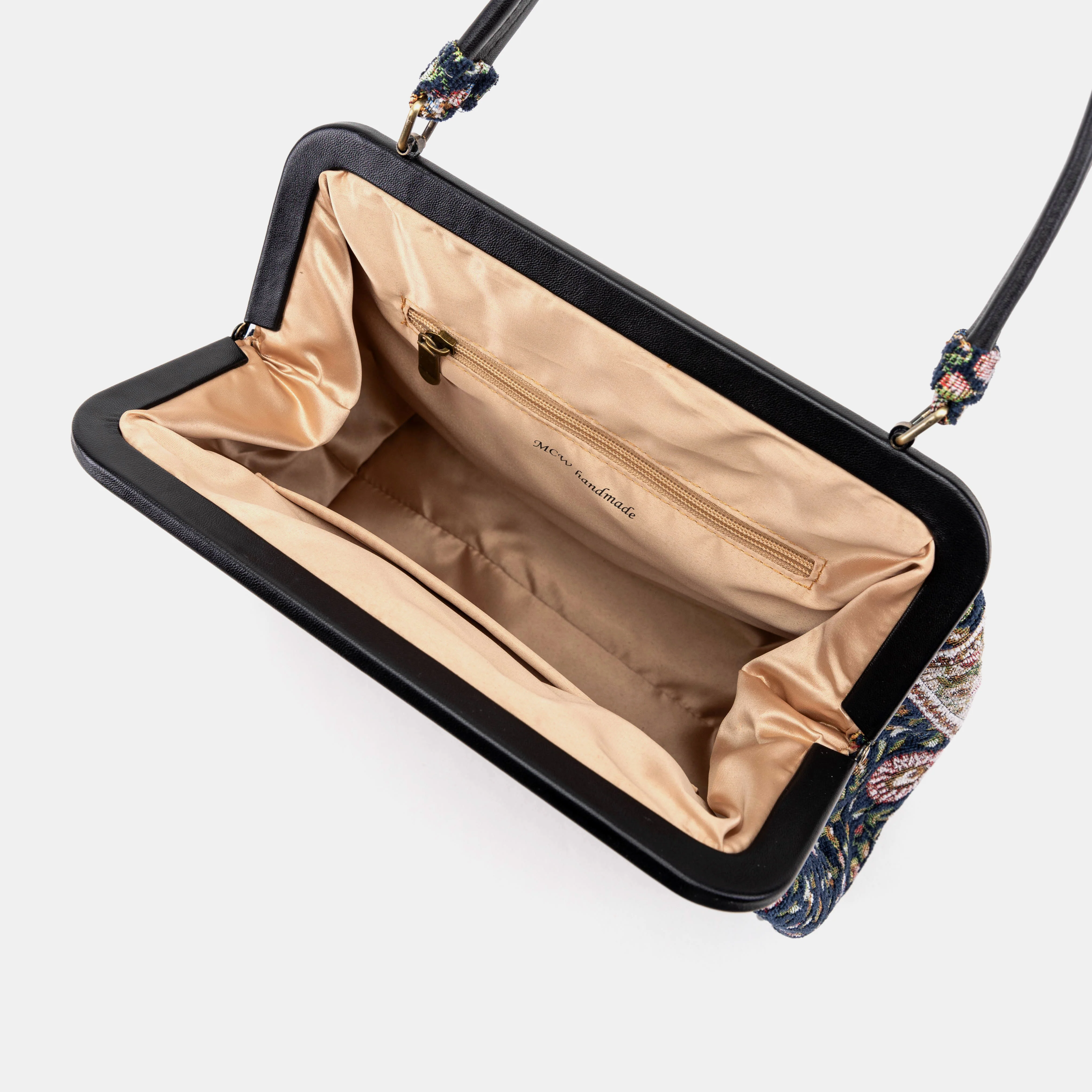 Oriental Navy Alma Shoulder Bag - Image 2