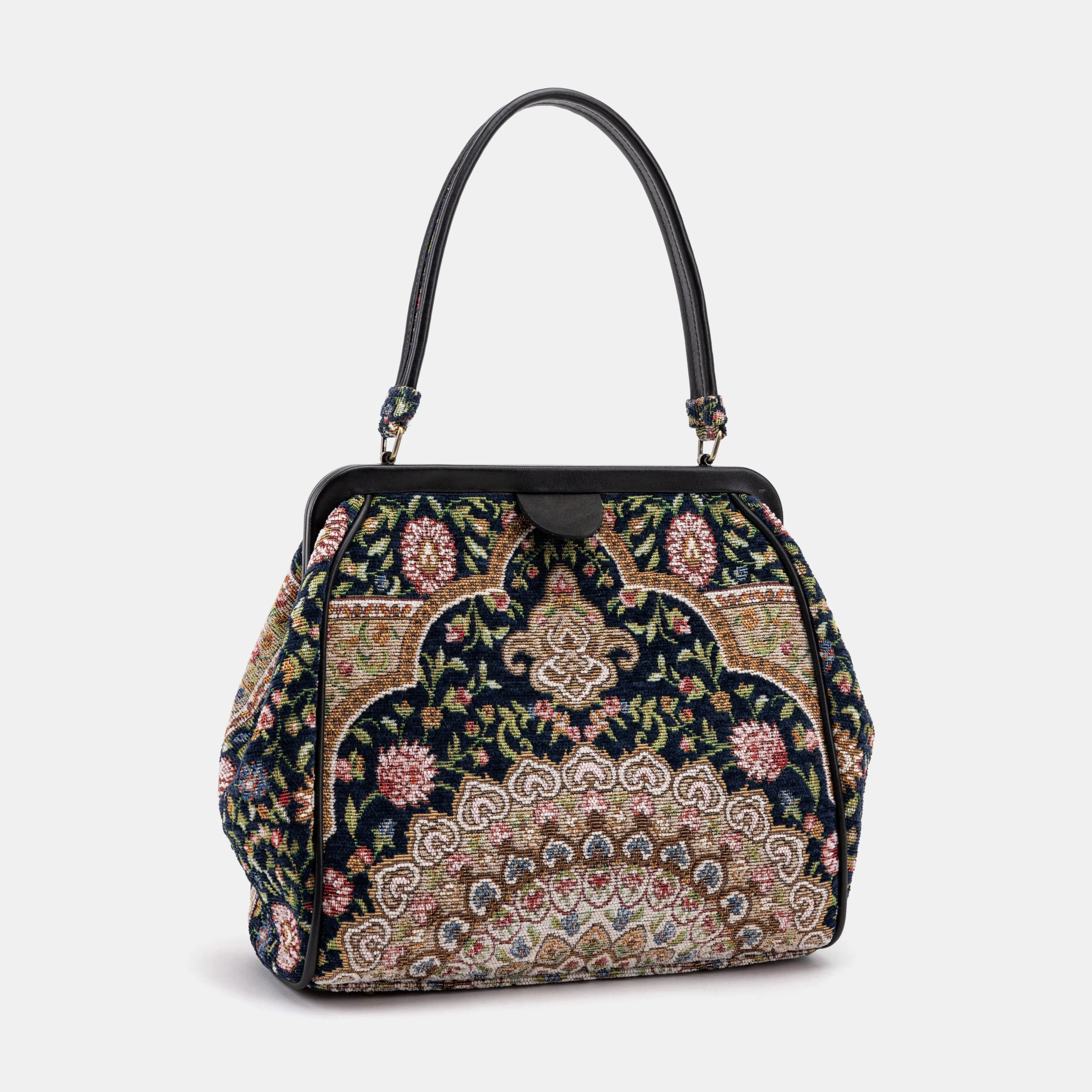 Oriental Navy Alma Shoulder Bag - Image 3