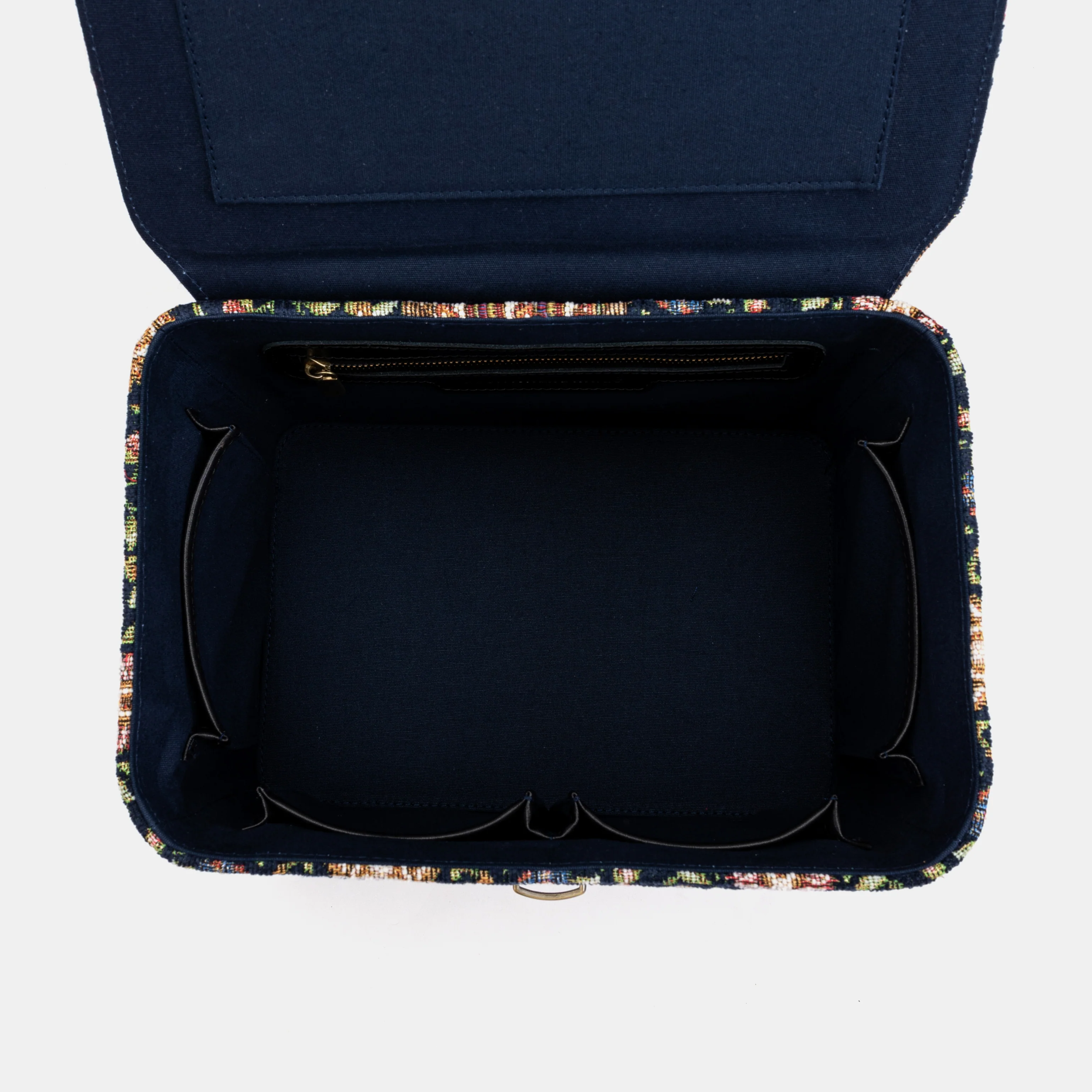 Oriental Navy Josephine Large Train Case - Image 5