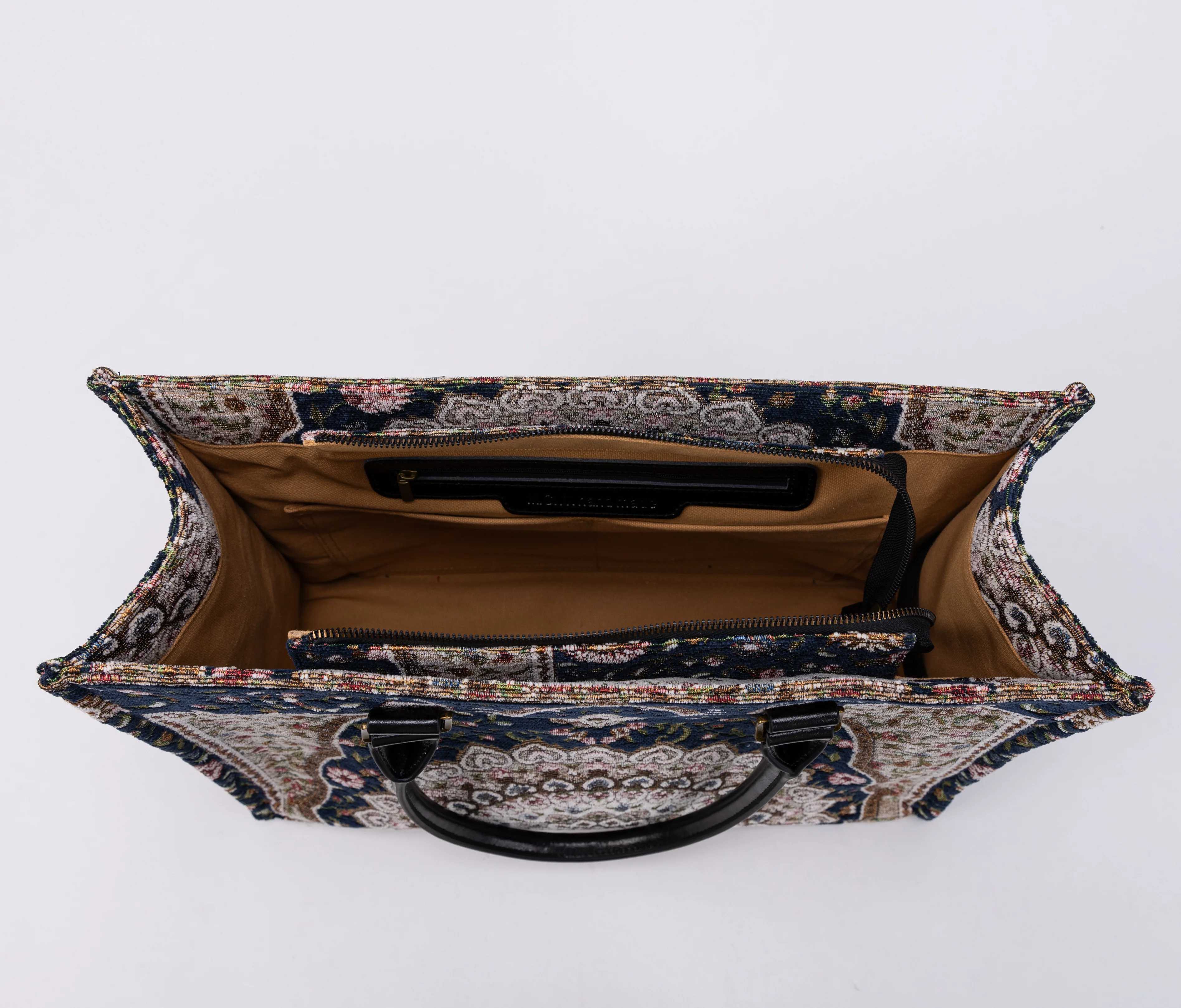 Oriental Navy Laptop Work Tote - Image 4