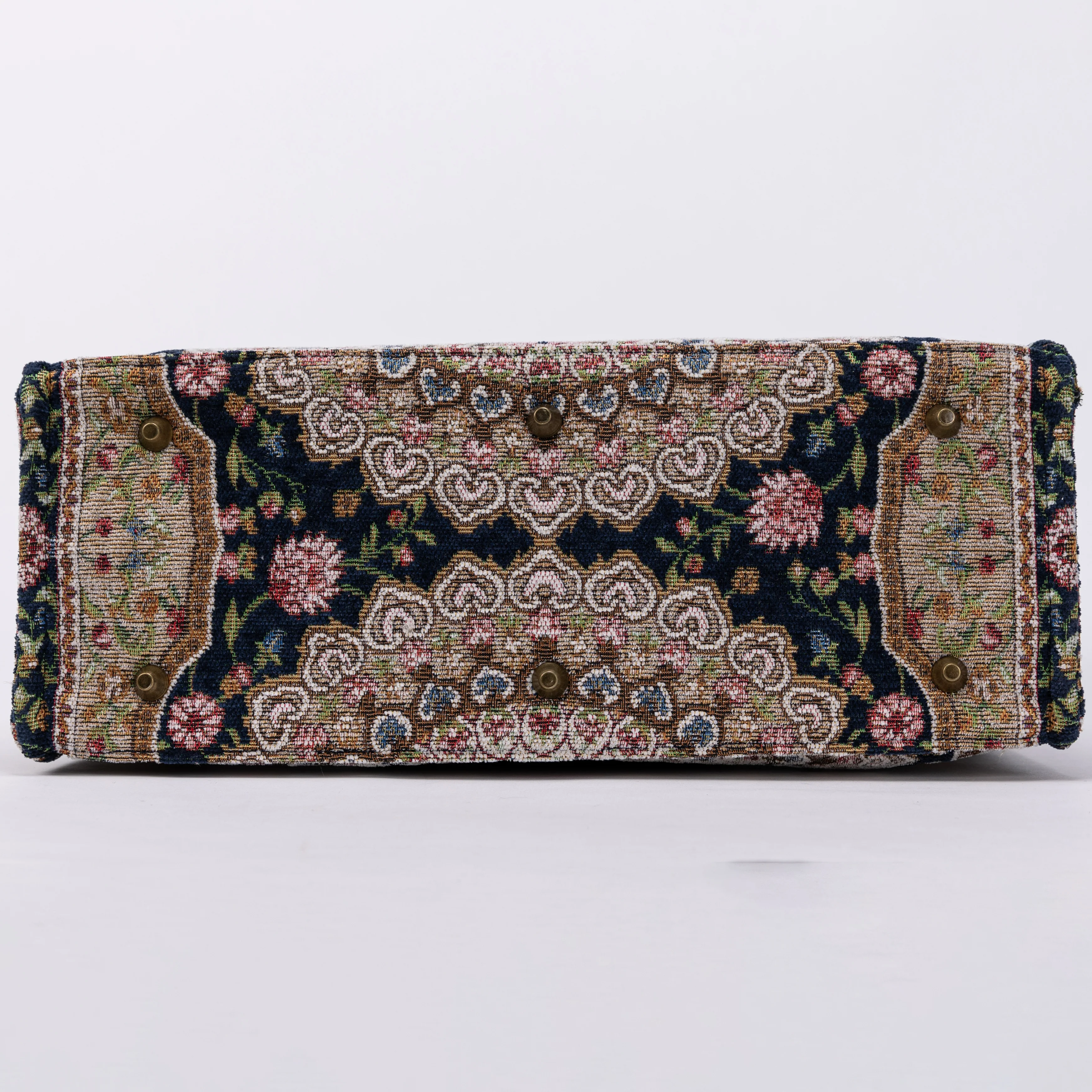 Oriental Navy Laptop Work Tote - Image 6