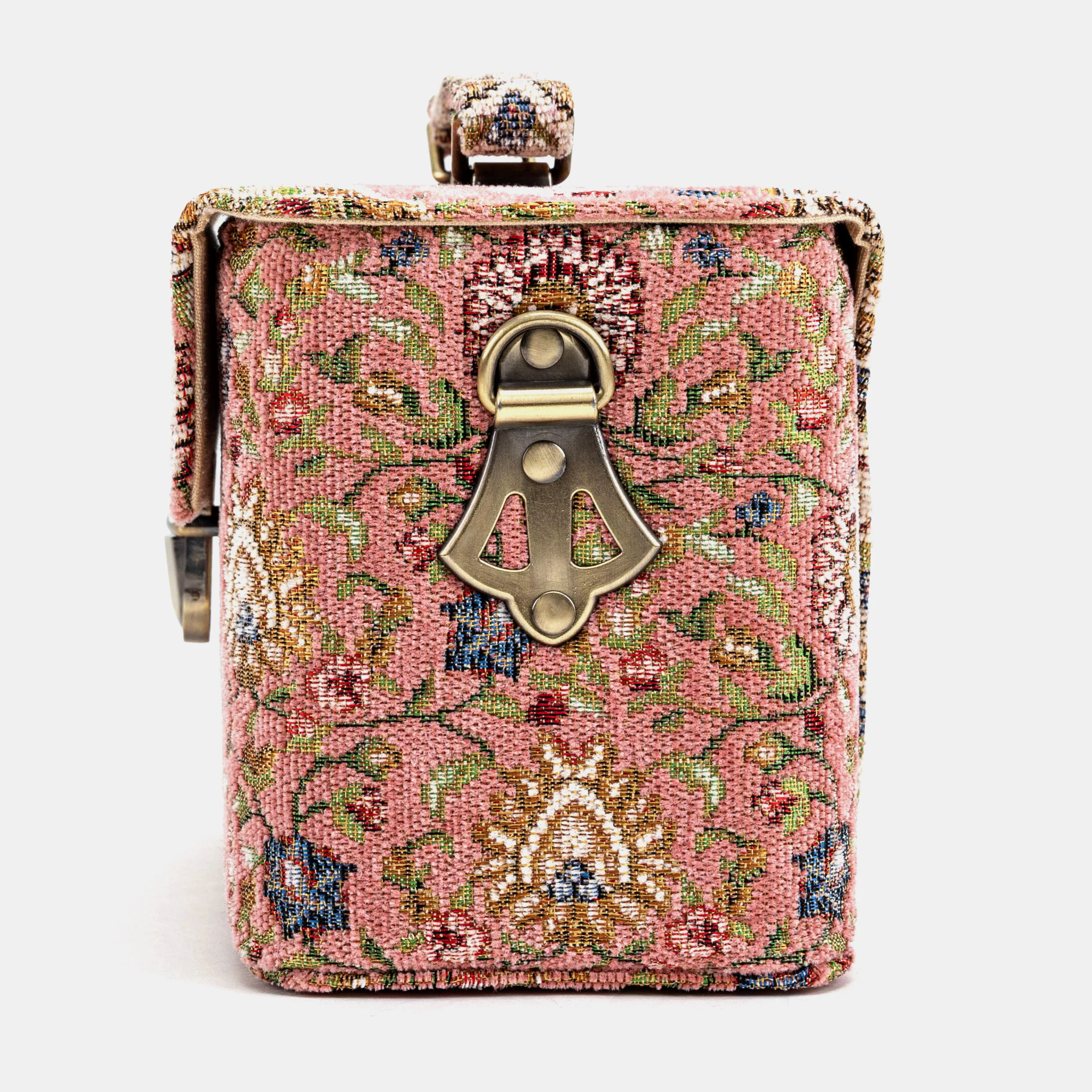 Oriental Pink Clara Medium Train Case Purse - Image 6