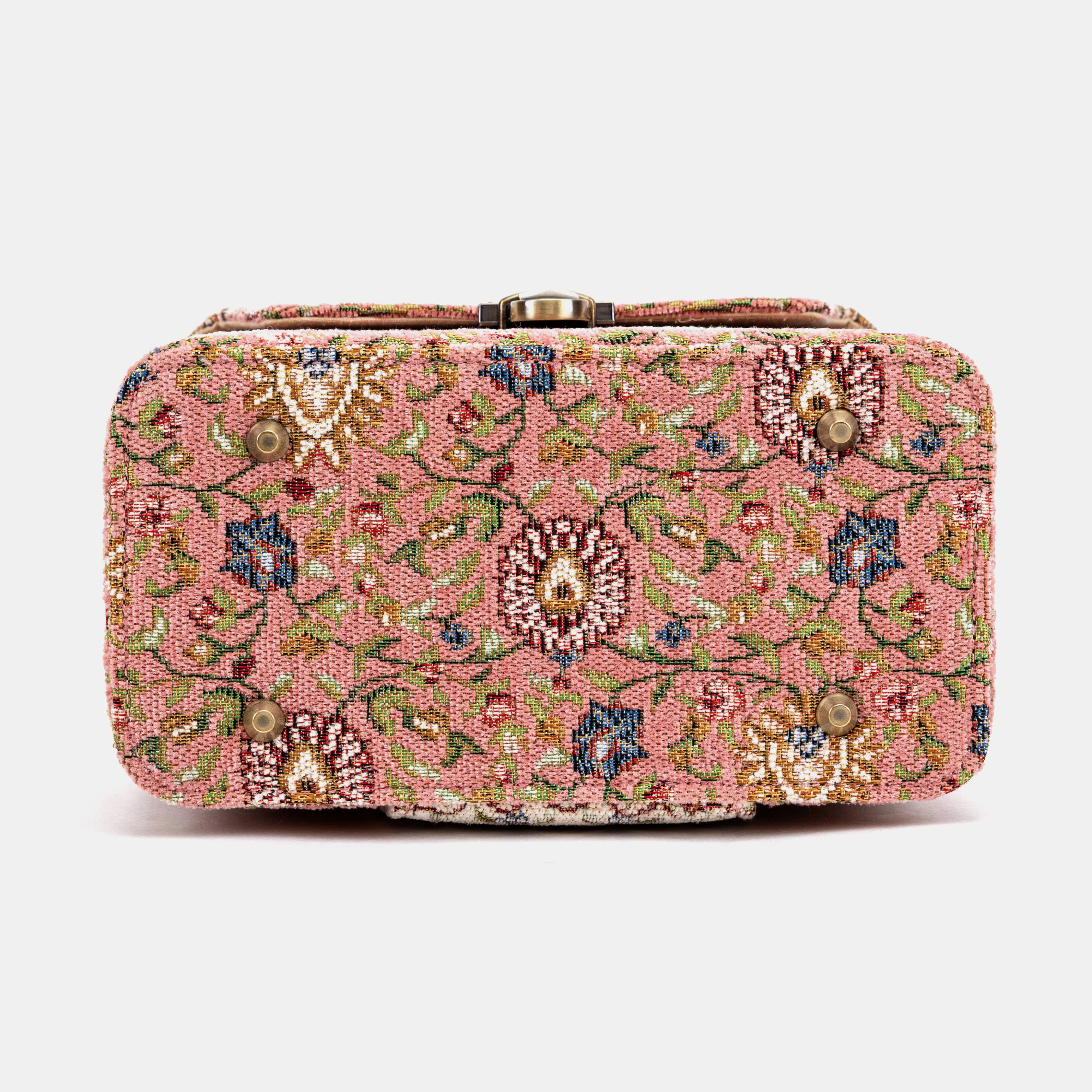 Oriental Pink Clara Medium Train Case Purse - Image 7