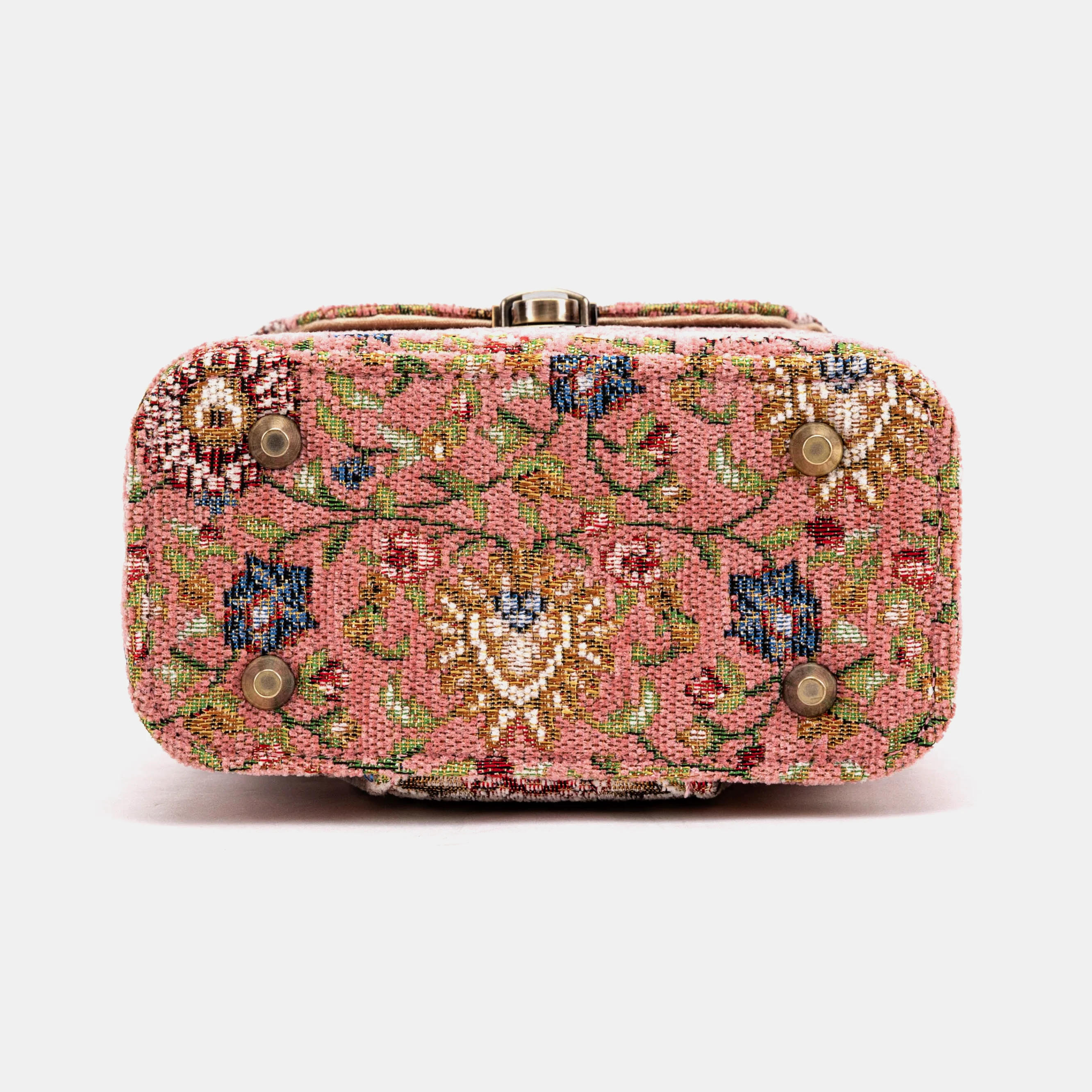 Oriental Pink Emma Small Train Case Crossbody - Image 10