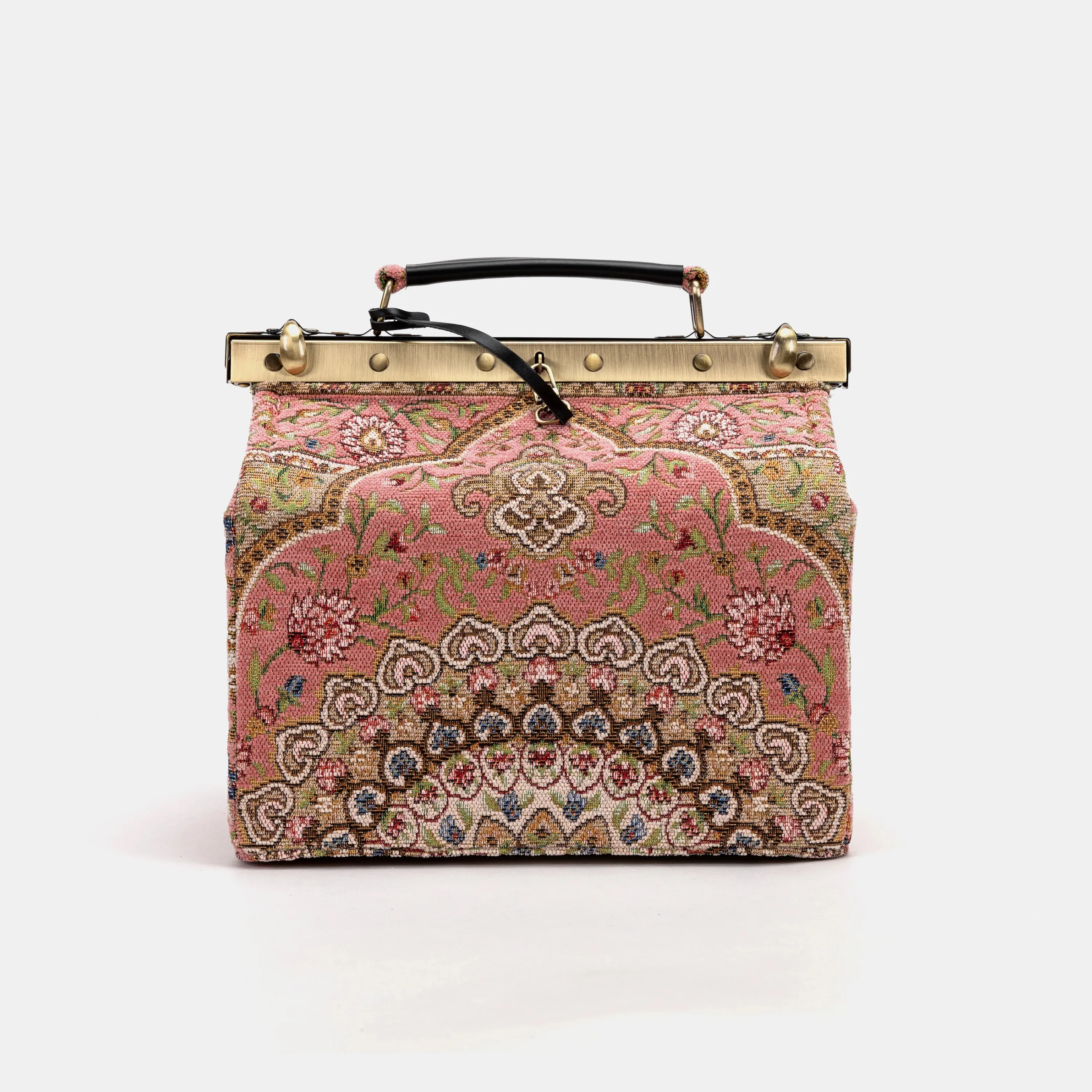 Oriental Pink Vivienne Carpet Purse Gladstone Bag