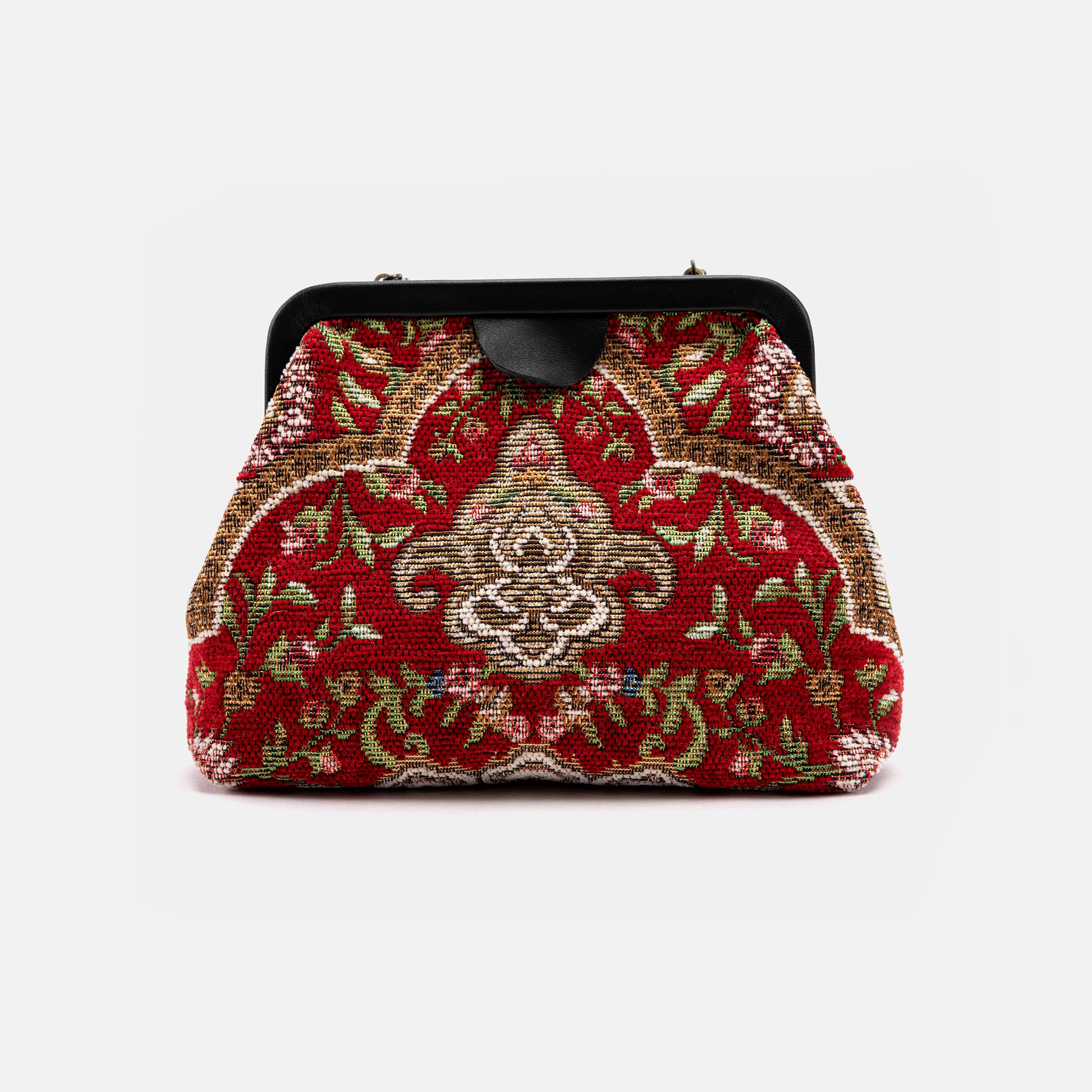 Oriental Red Alma Clutch - Image 4