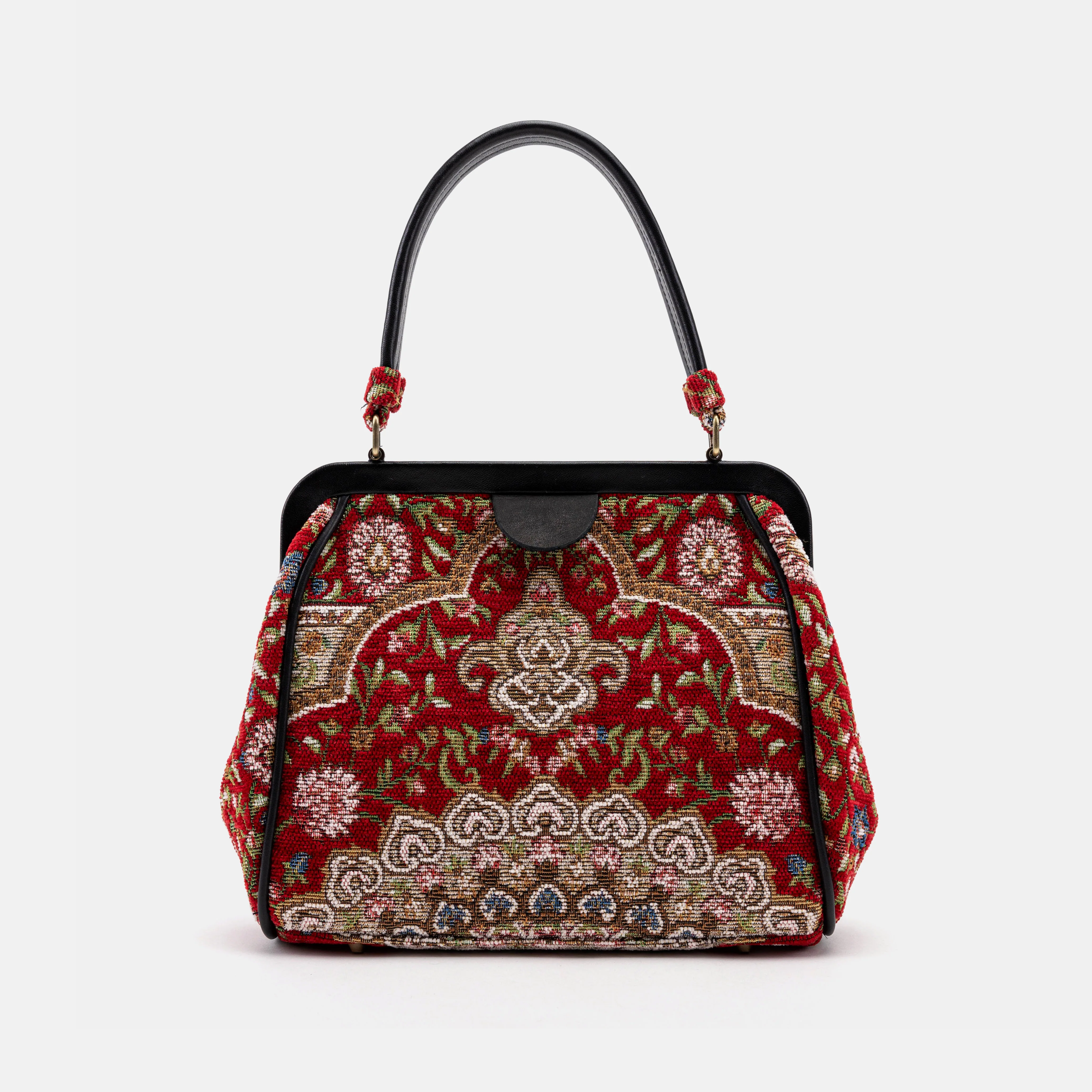 Oriental Red Alma Satchel