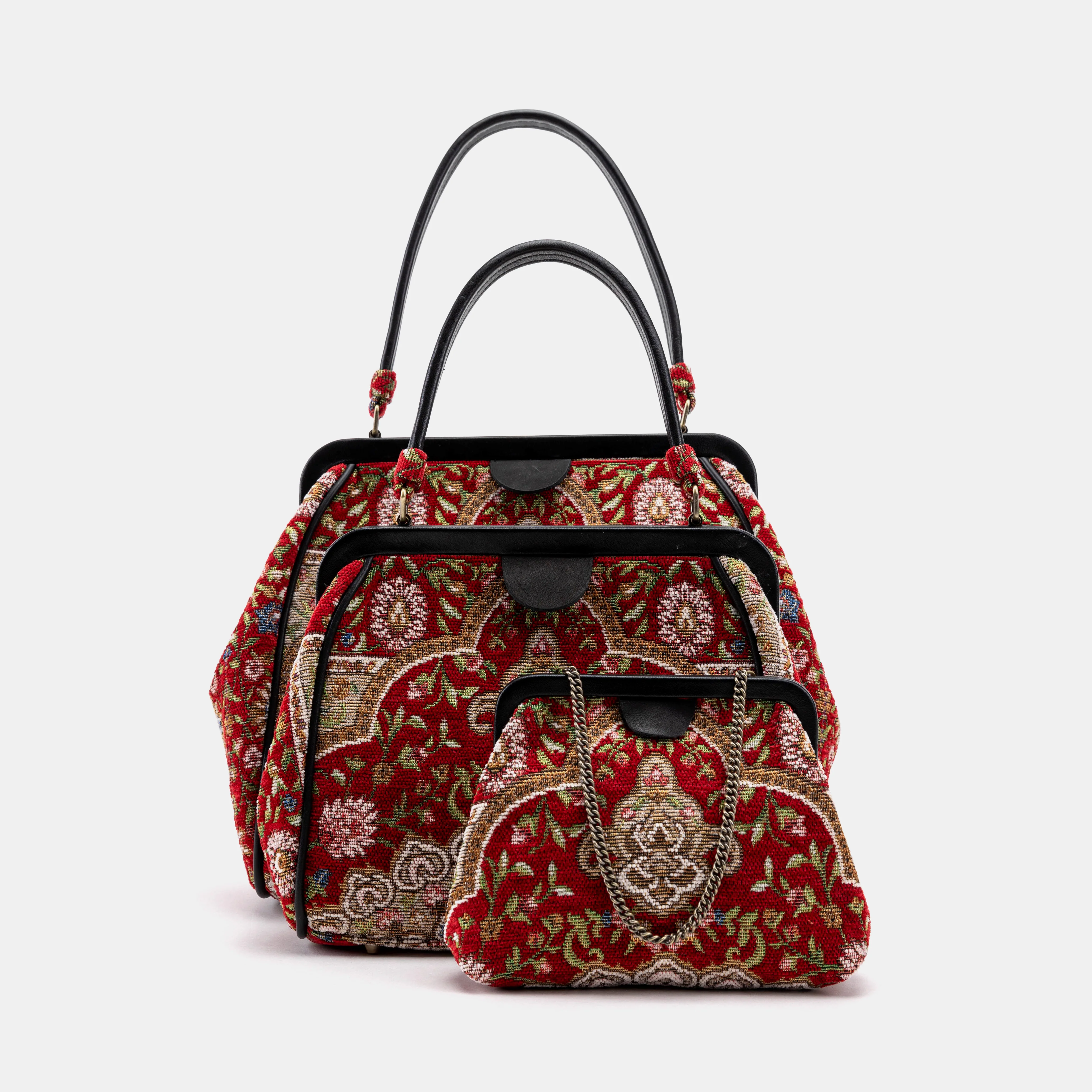 Oriental Red Alma Satchel - Image 6