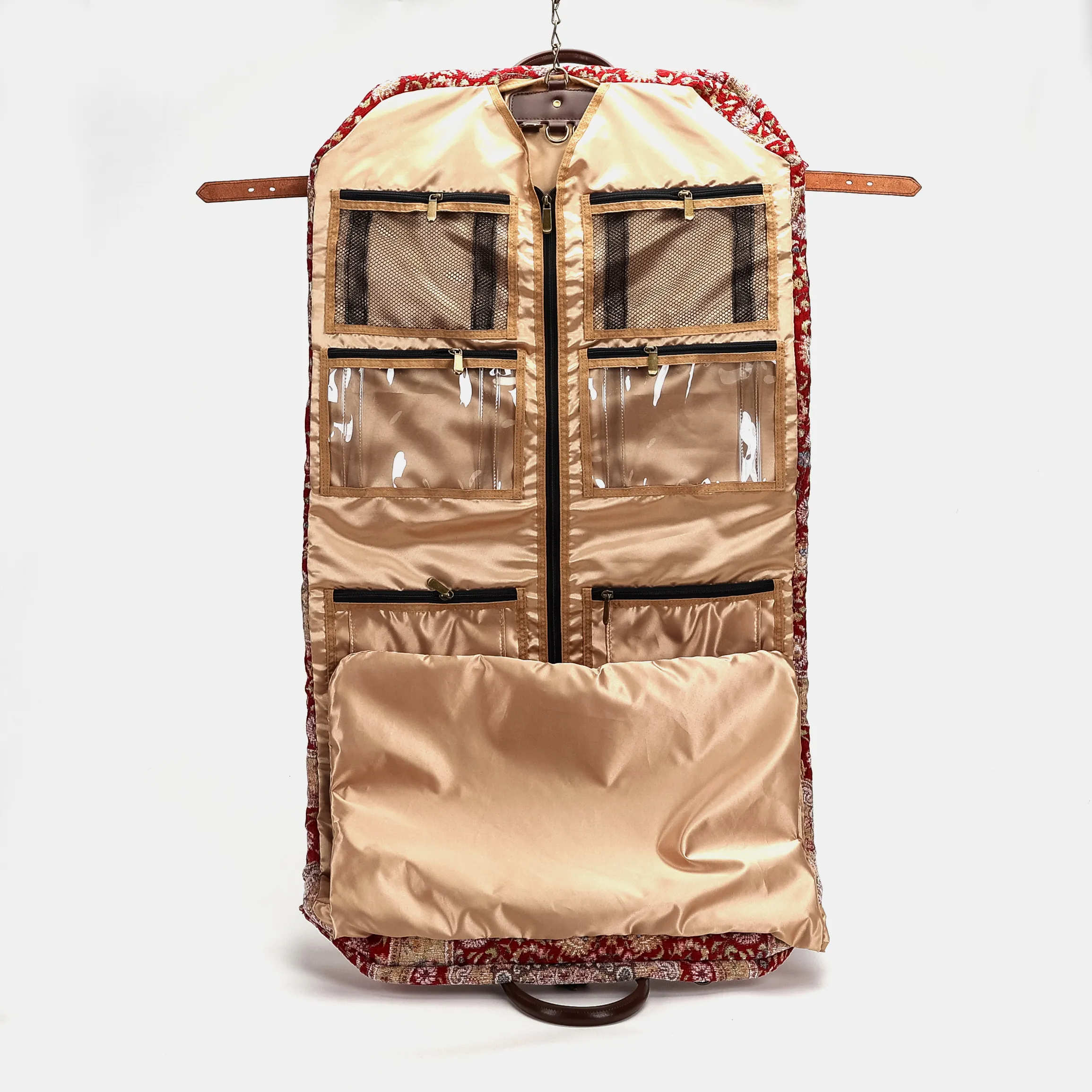 Oriental Red Carpet Garment Bag - Image 5