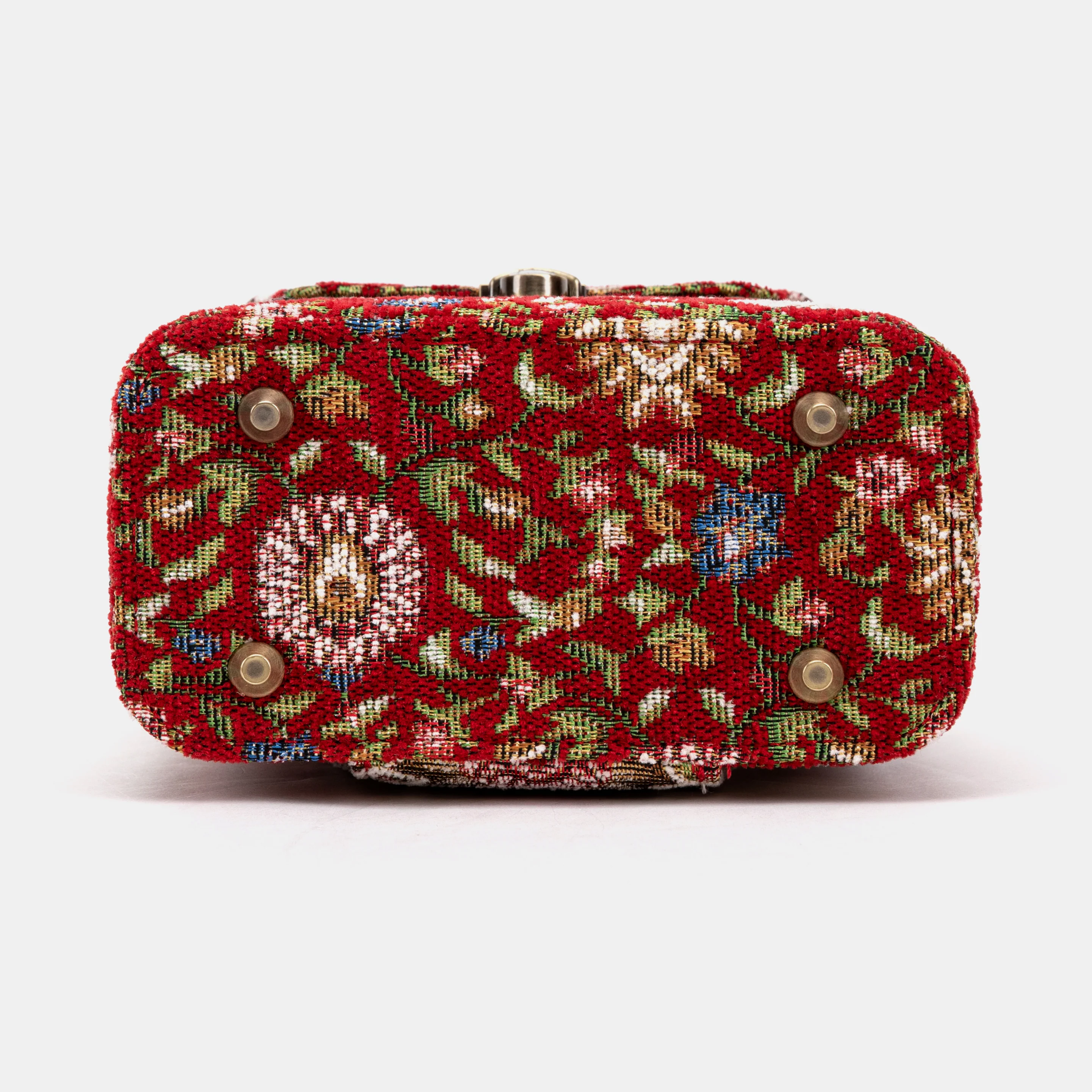 Oriental Red Emma Small Train Case Crossbody - Image 9
