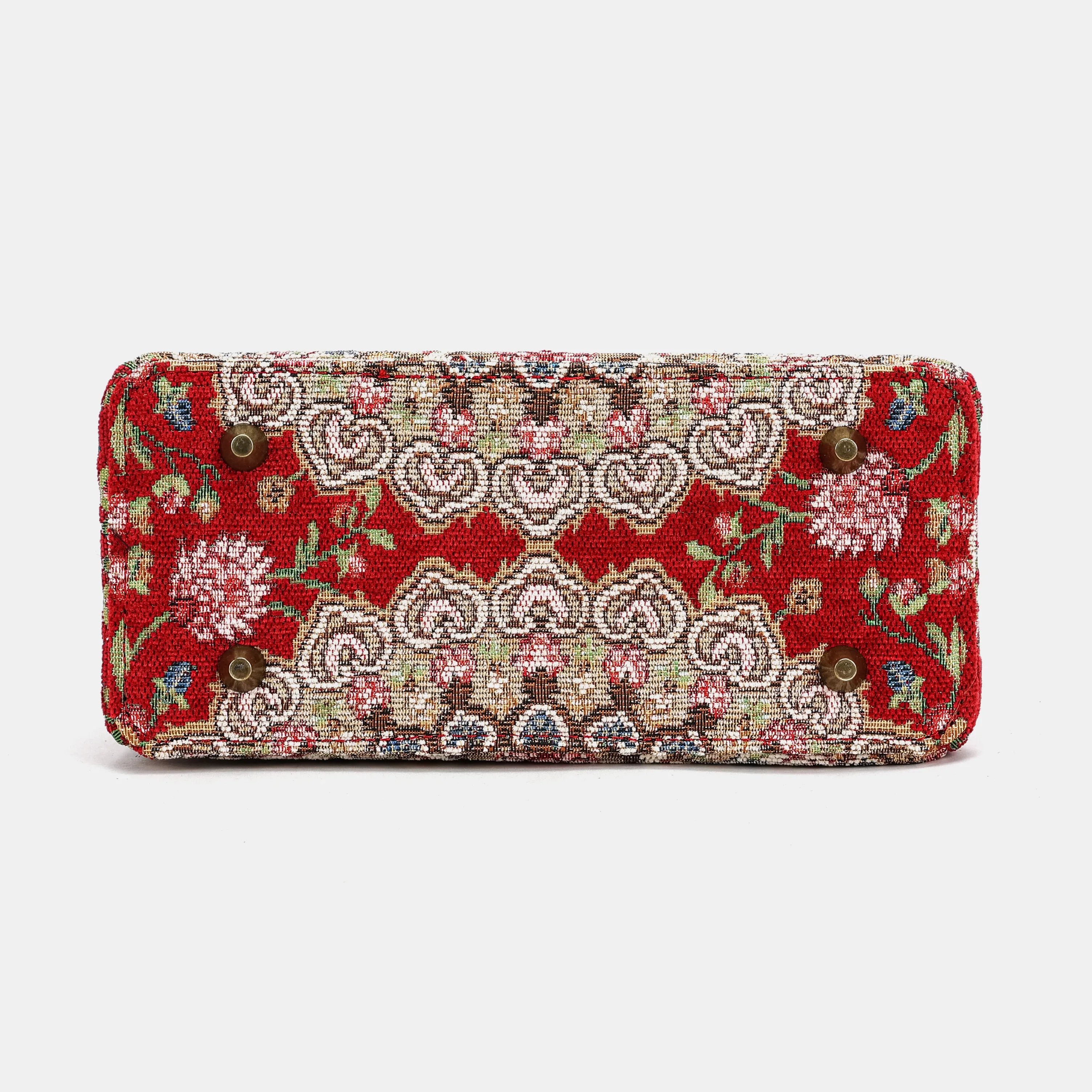 Oriental Red Helena Carpet Backpack Gladstone Bag - Image 10