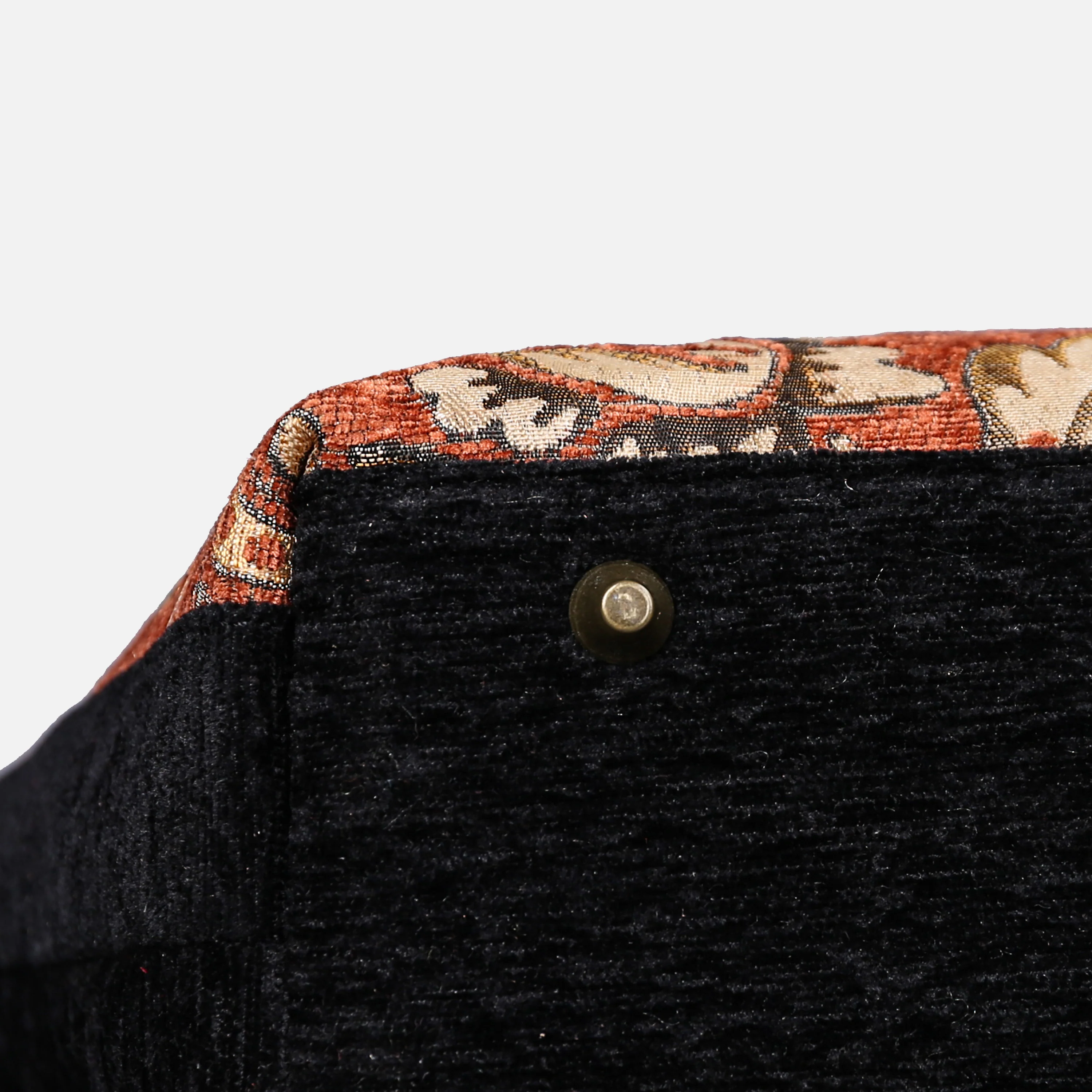 Paisley Orange Laptop Work Bag - Image 8