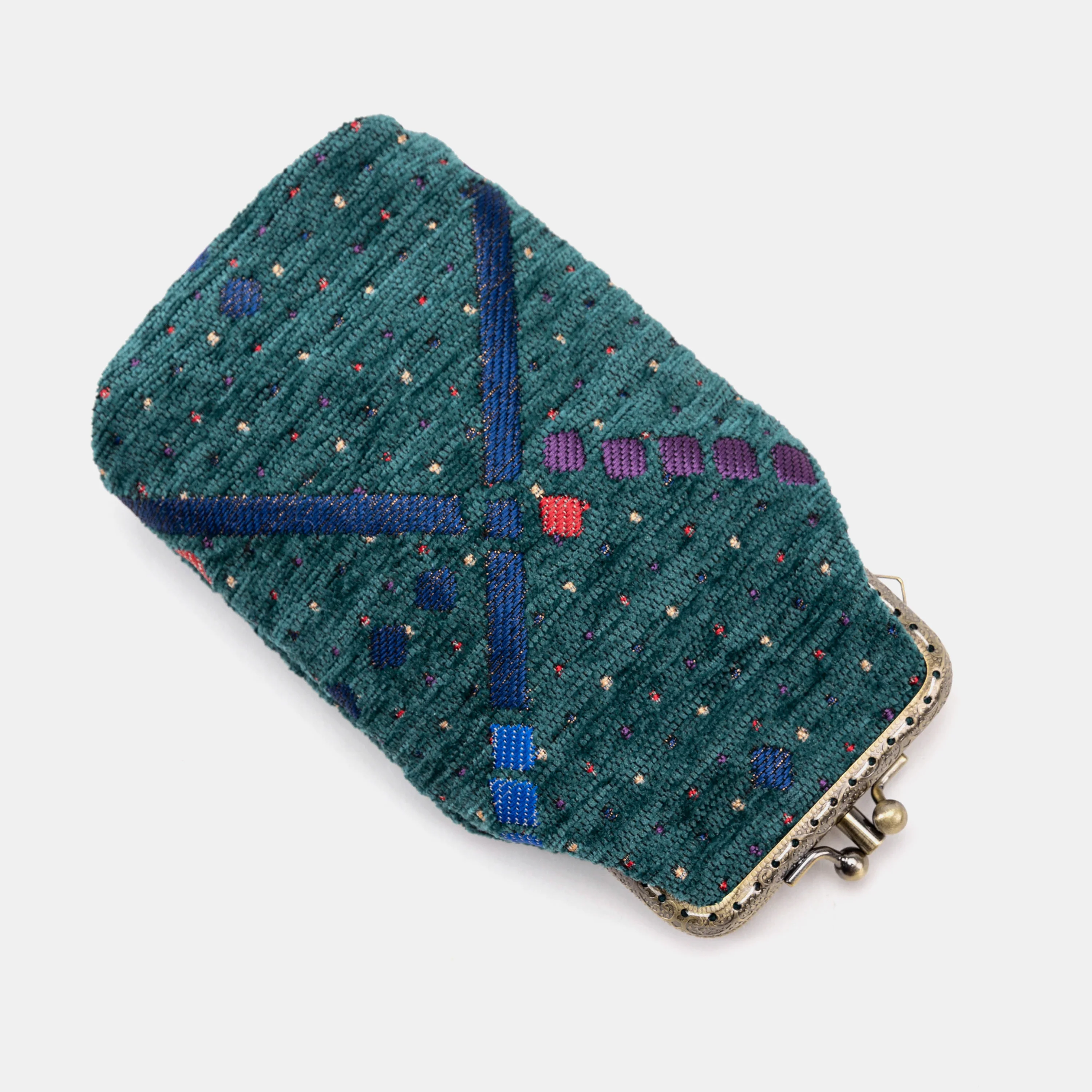 PDX Portland Airport Carpet Eyeglasses Case