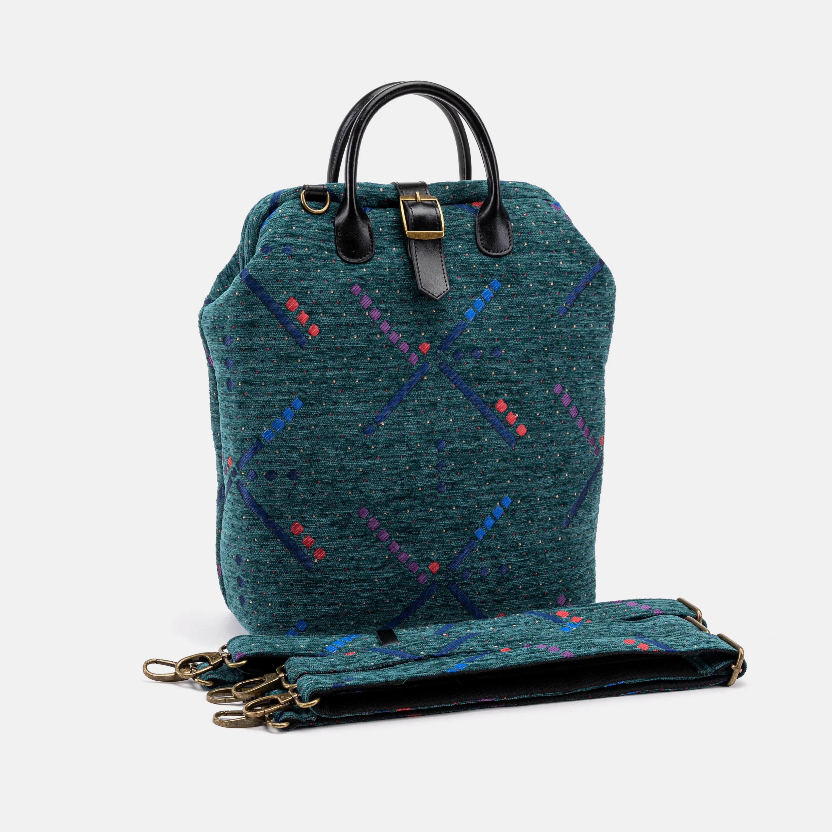 PDX Portland Airport Carpet Laptop Backpack - Image 3