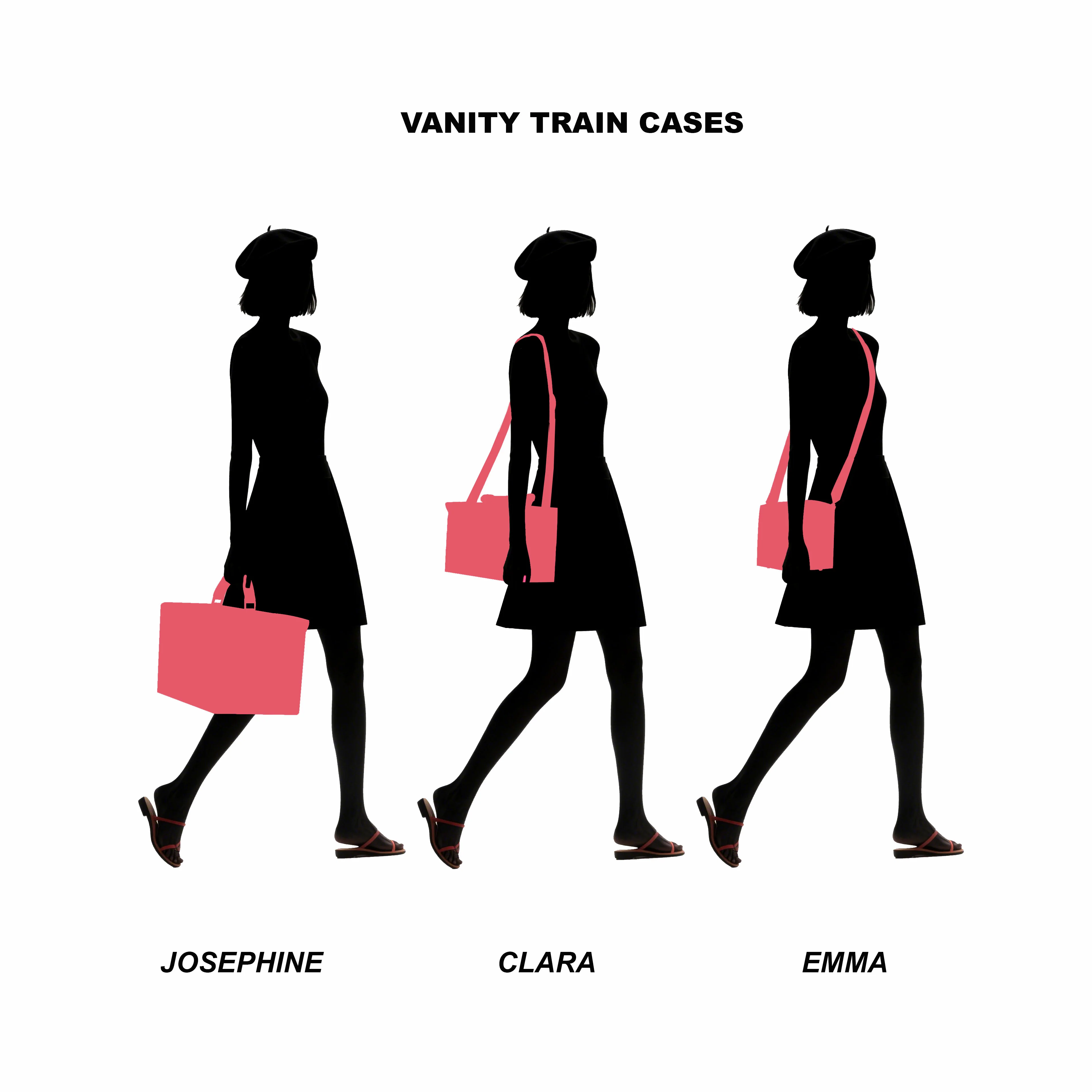 Burnout Velvet Camel Emma Small Train Case Crossbody - Image 11