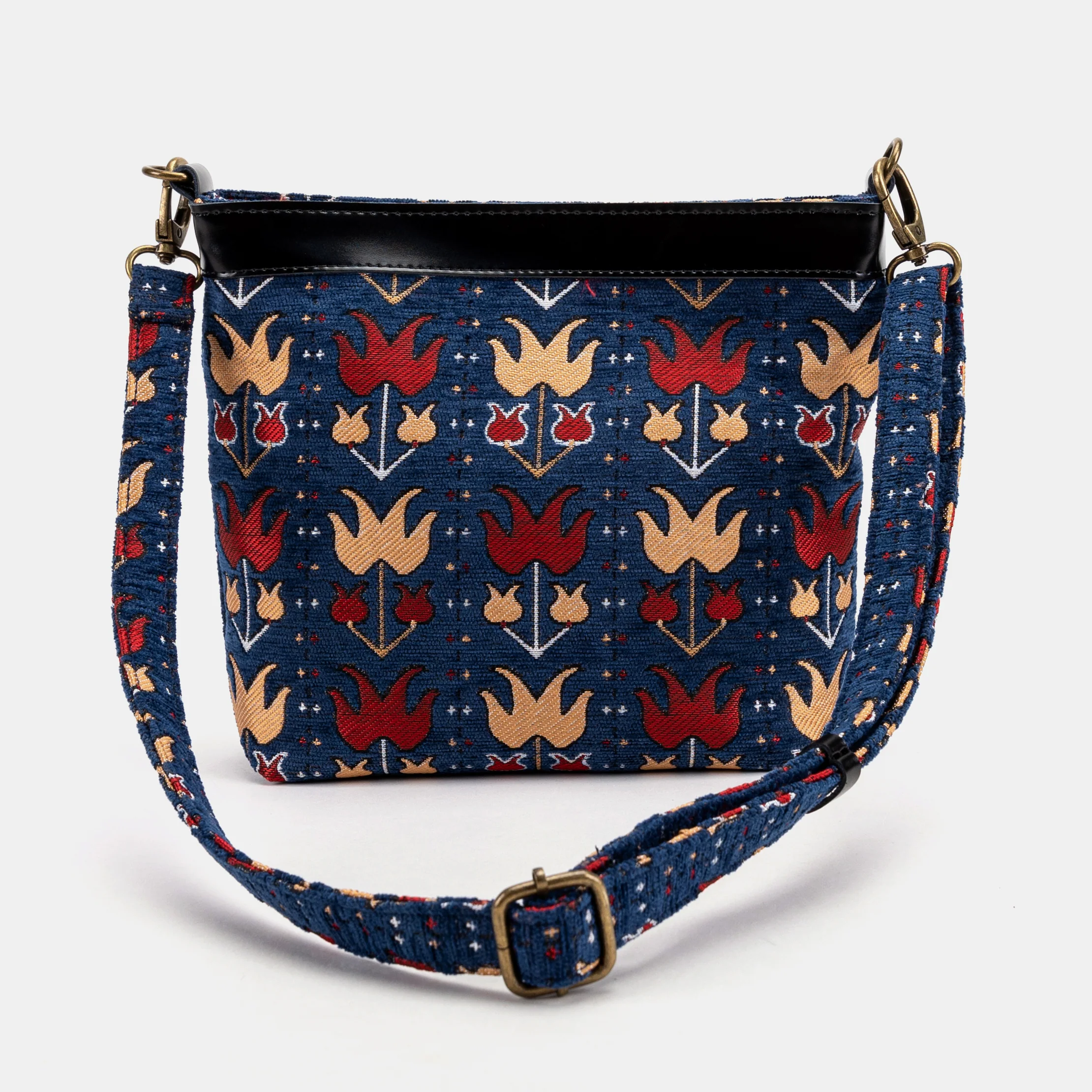 Poppy Bloom Butterfly Crossbody Bag - Image 5