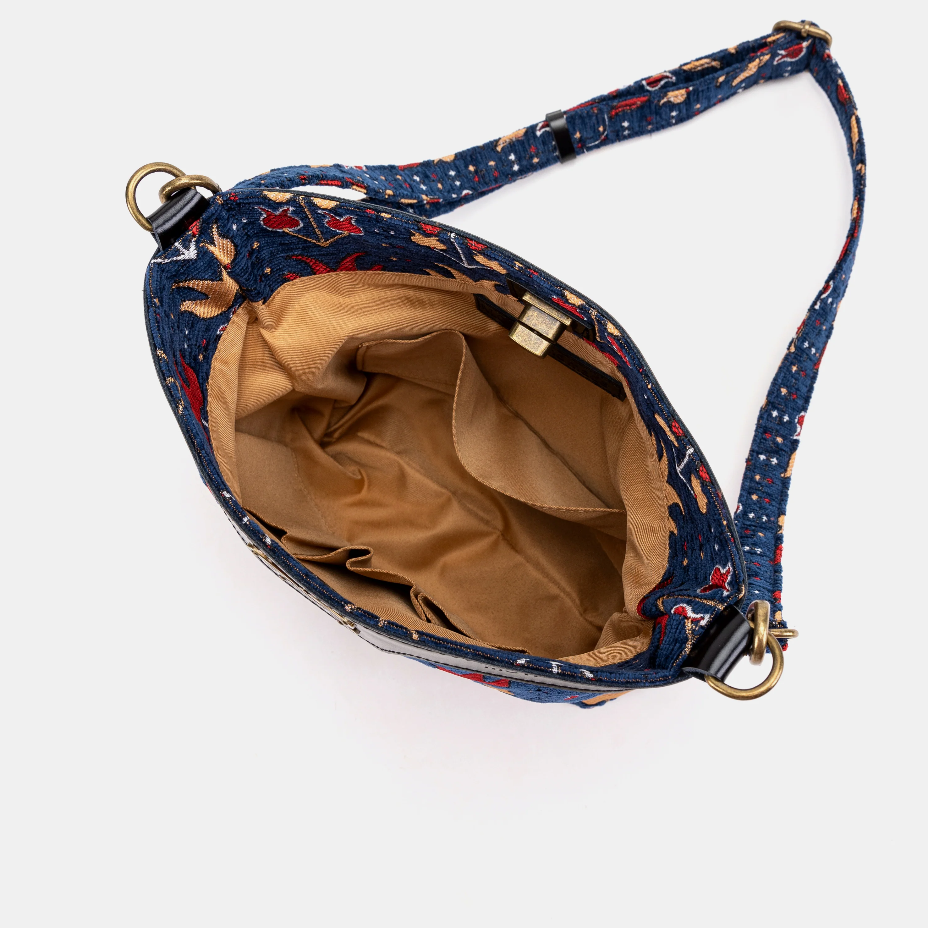 Poppy Bloom Butterfly Crossbody Bag - Image 8