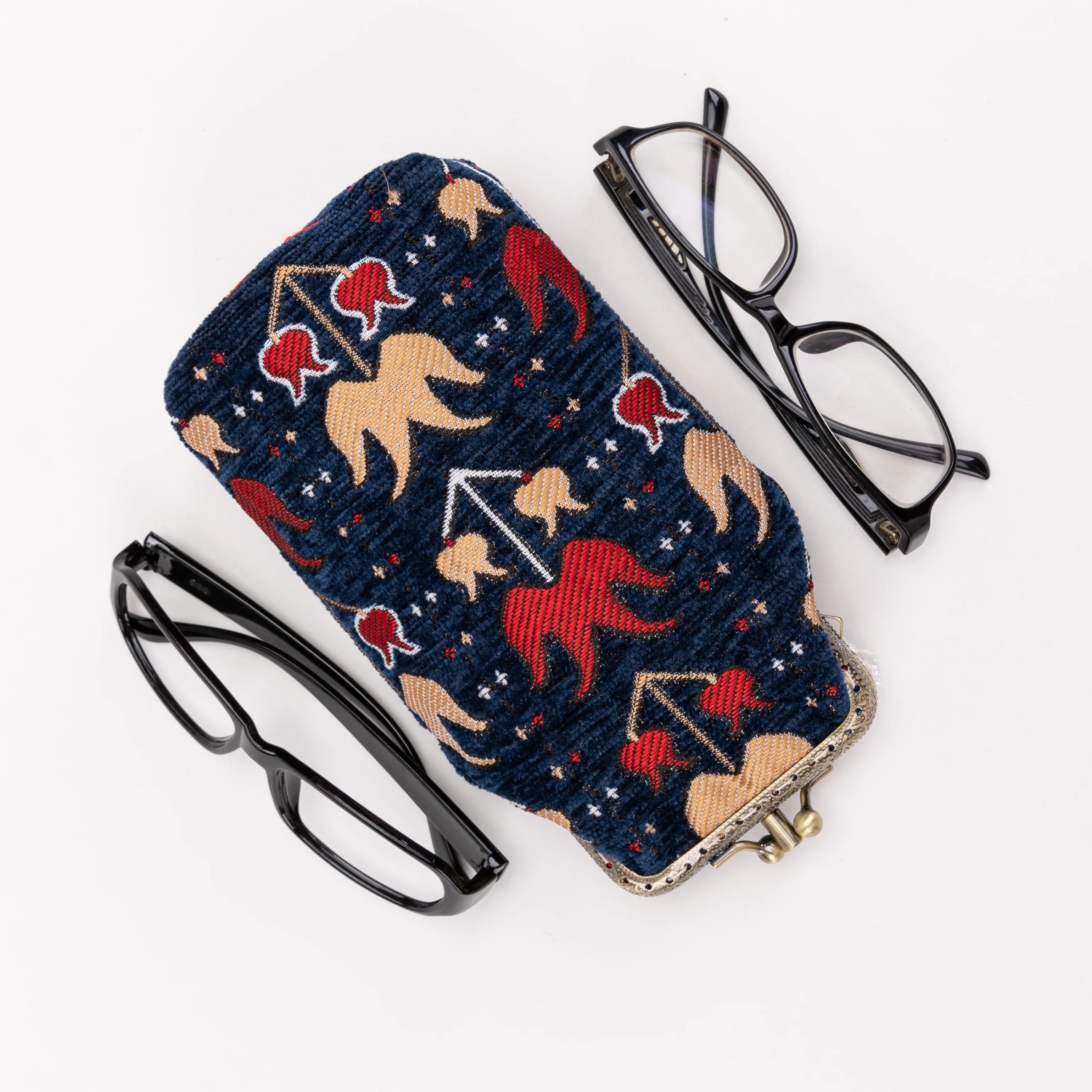 Poppy Bloom Carpet Eyeglasses Case - Image 3