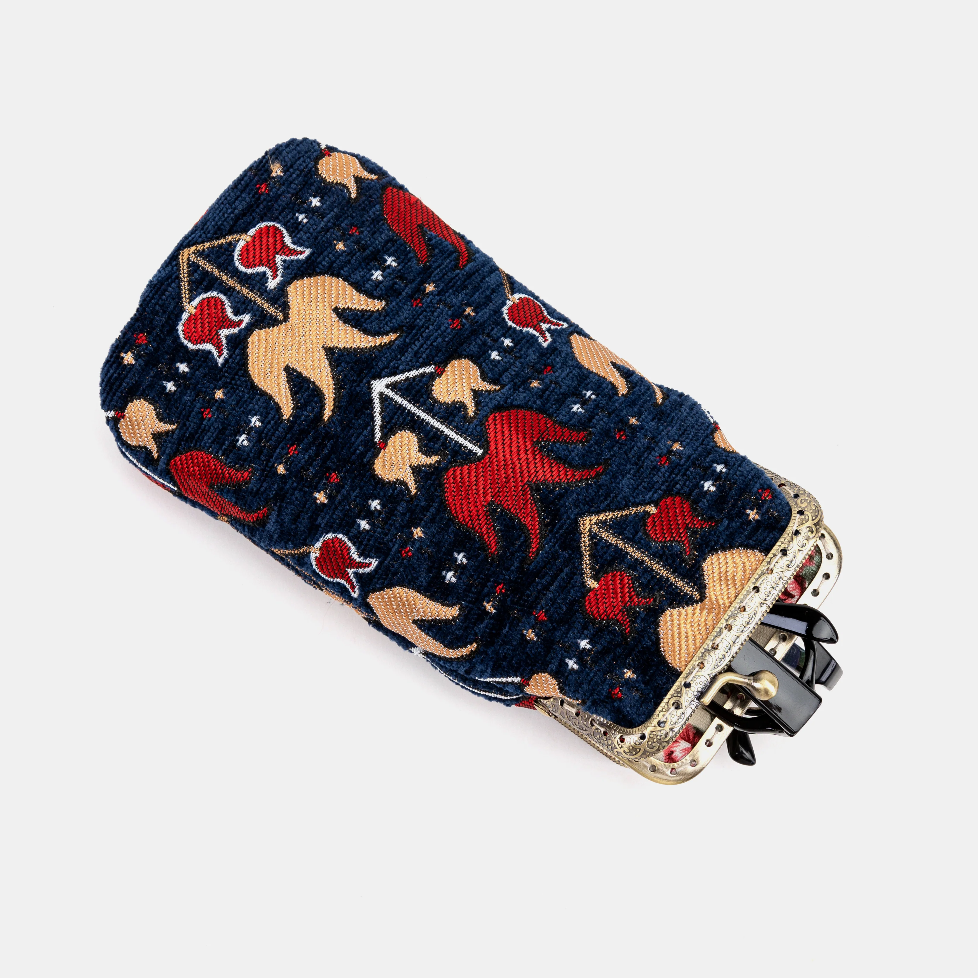 Poppy Bloom Carpet Eyeglasses Case - Image 4
