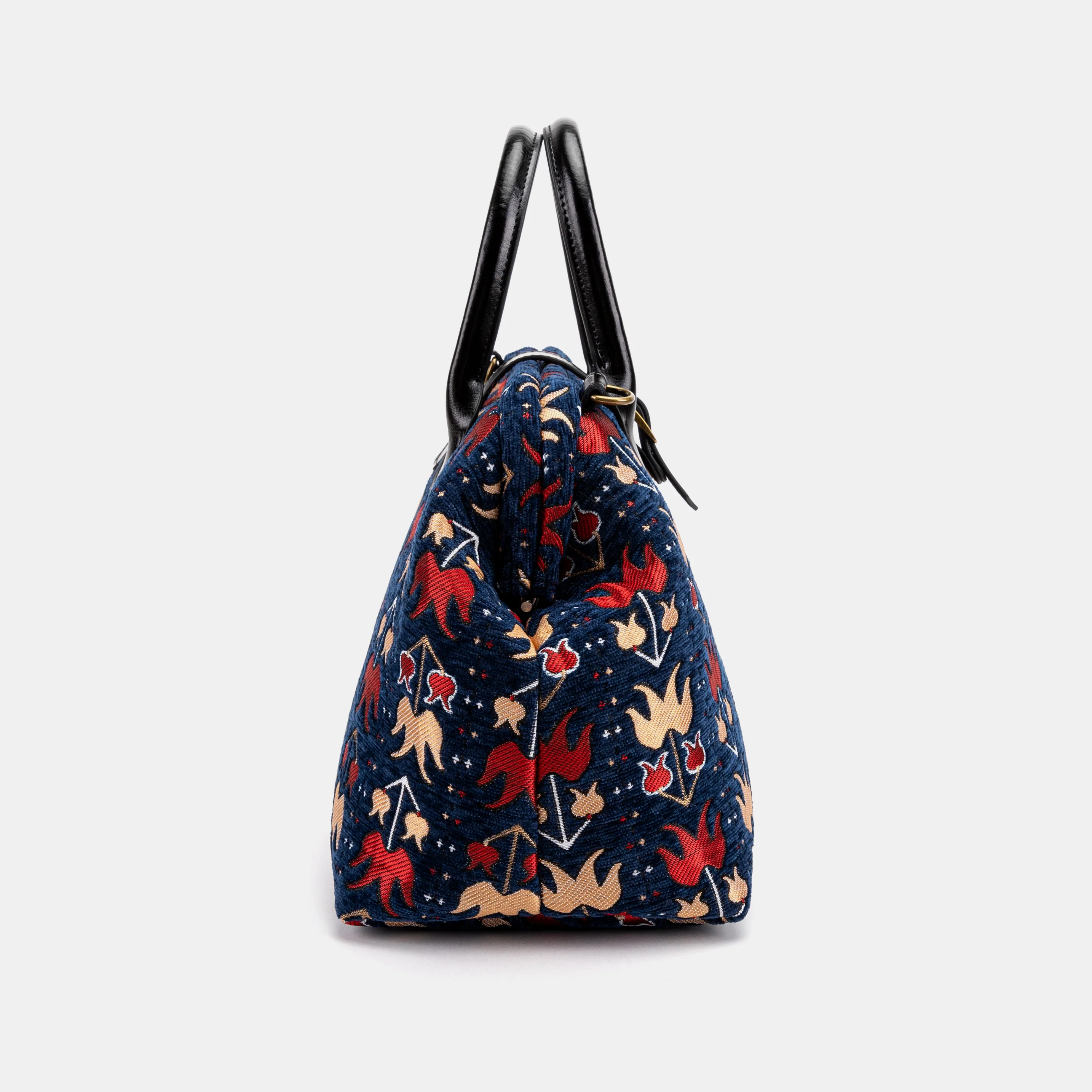 Poppy Bloom Carpet Handbag Purse - Image 5