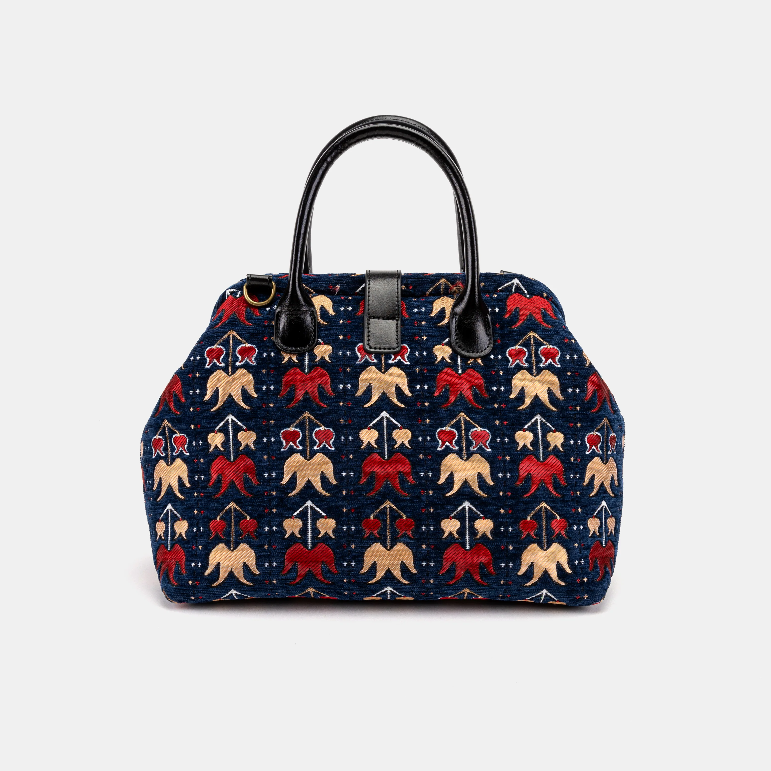 Poppy Bloom Carpet Handbag Purse - Image 6