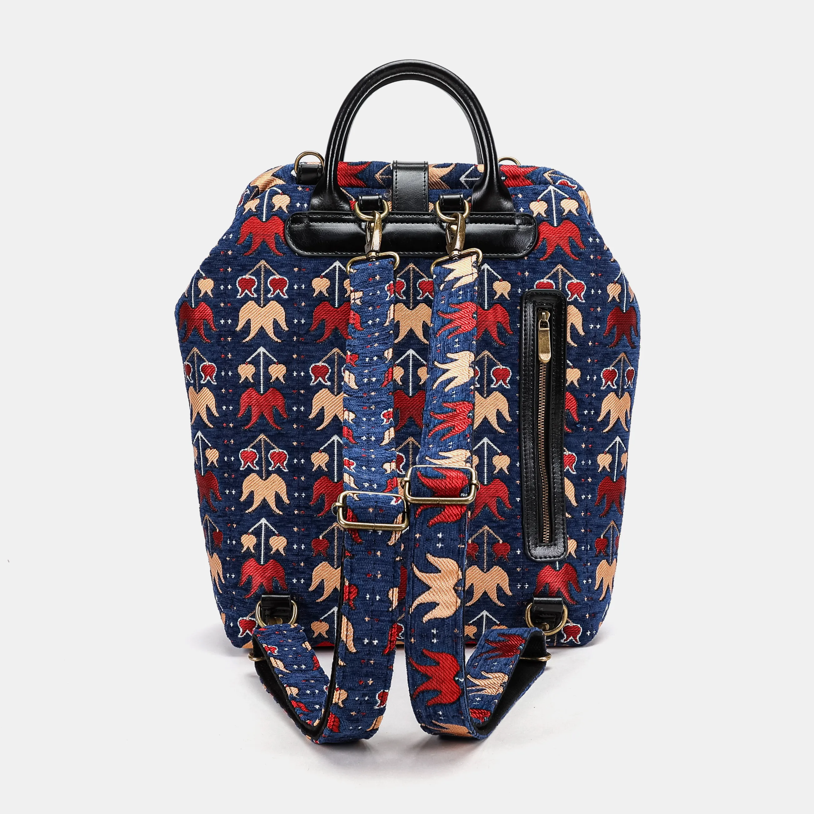 Poppy Bloom Carpet Laptop Backpack - Image 2