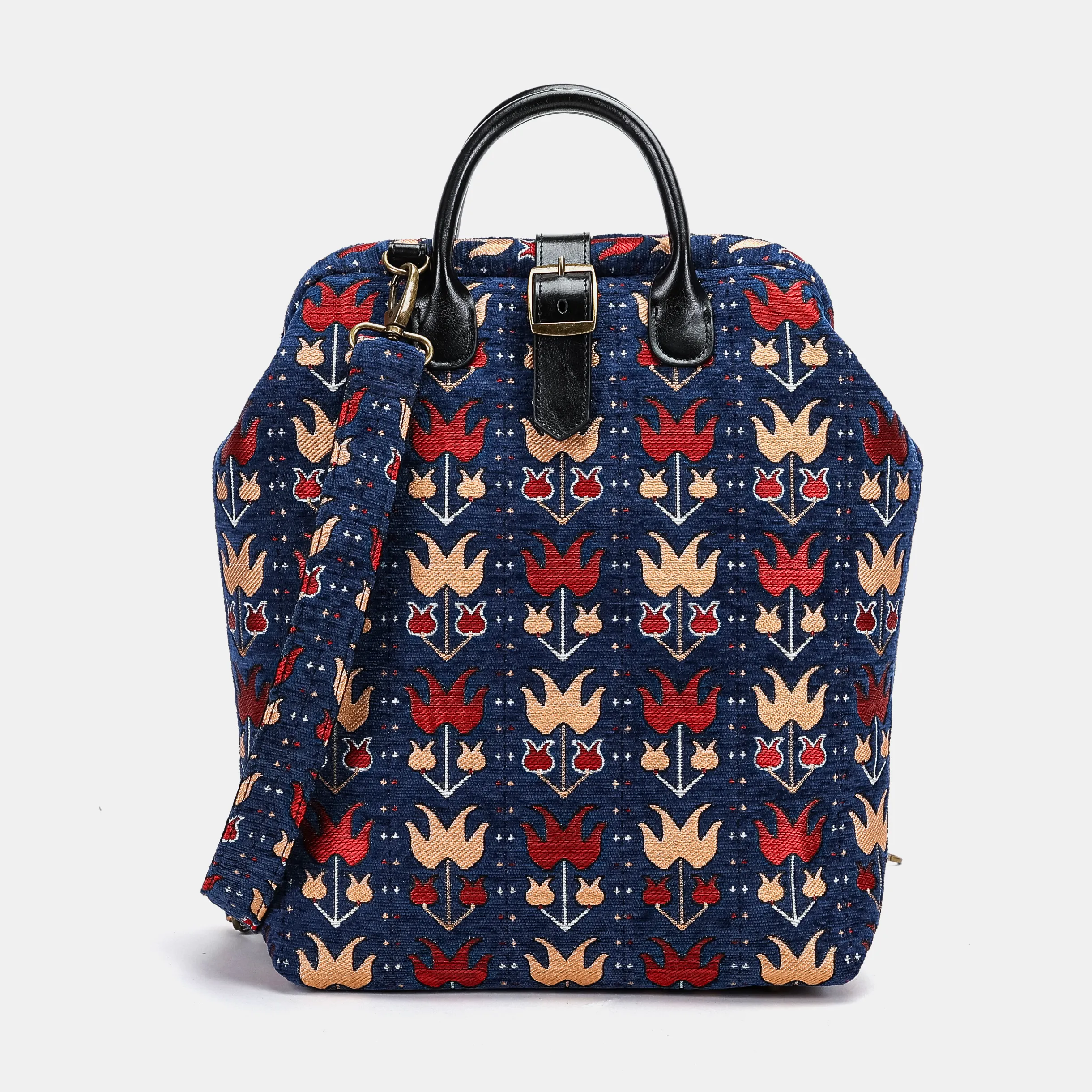 Poppy Bloom Carpet Laptop Backpack - Image 4