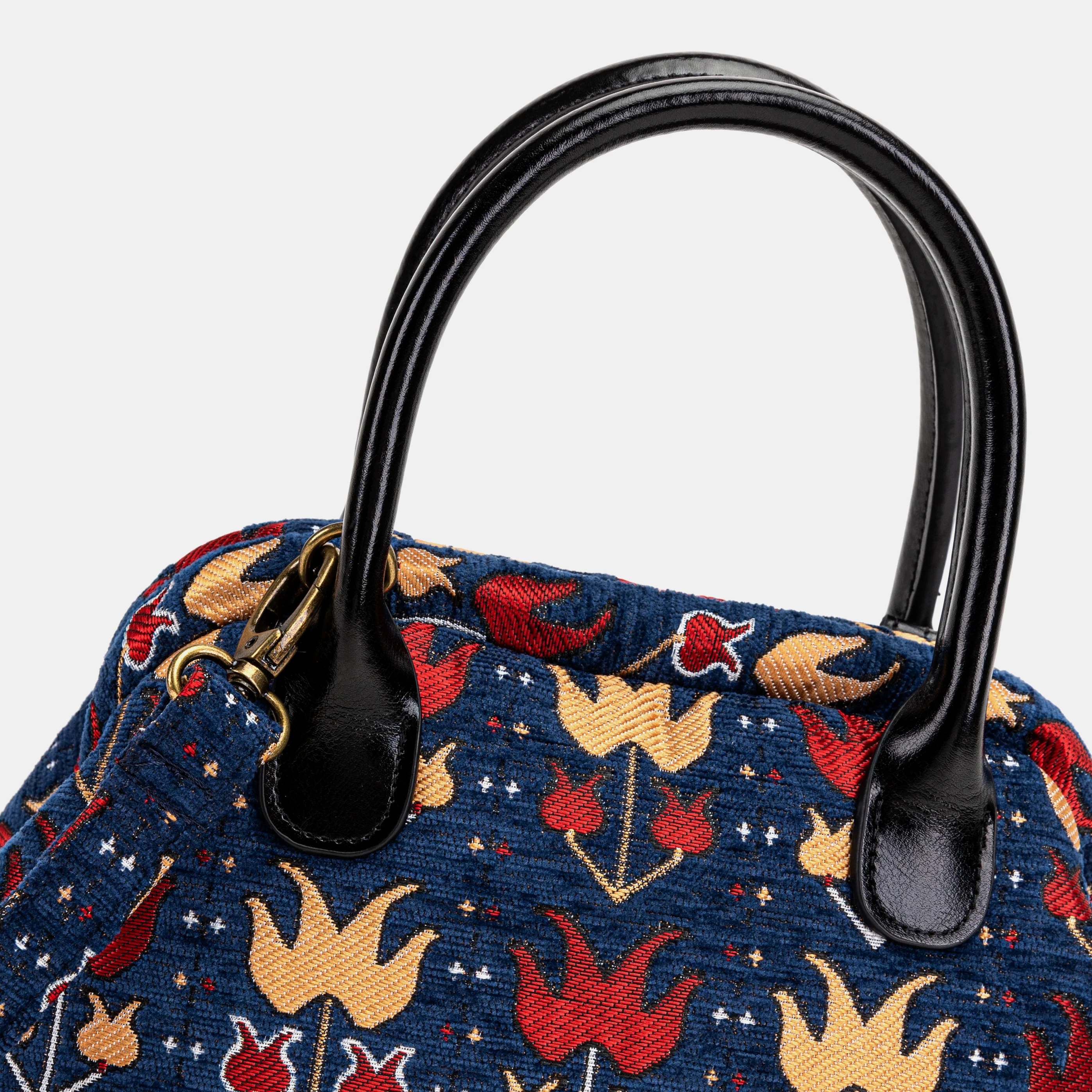 Poppy Bloom Carpet Satchel - Image 3