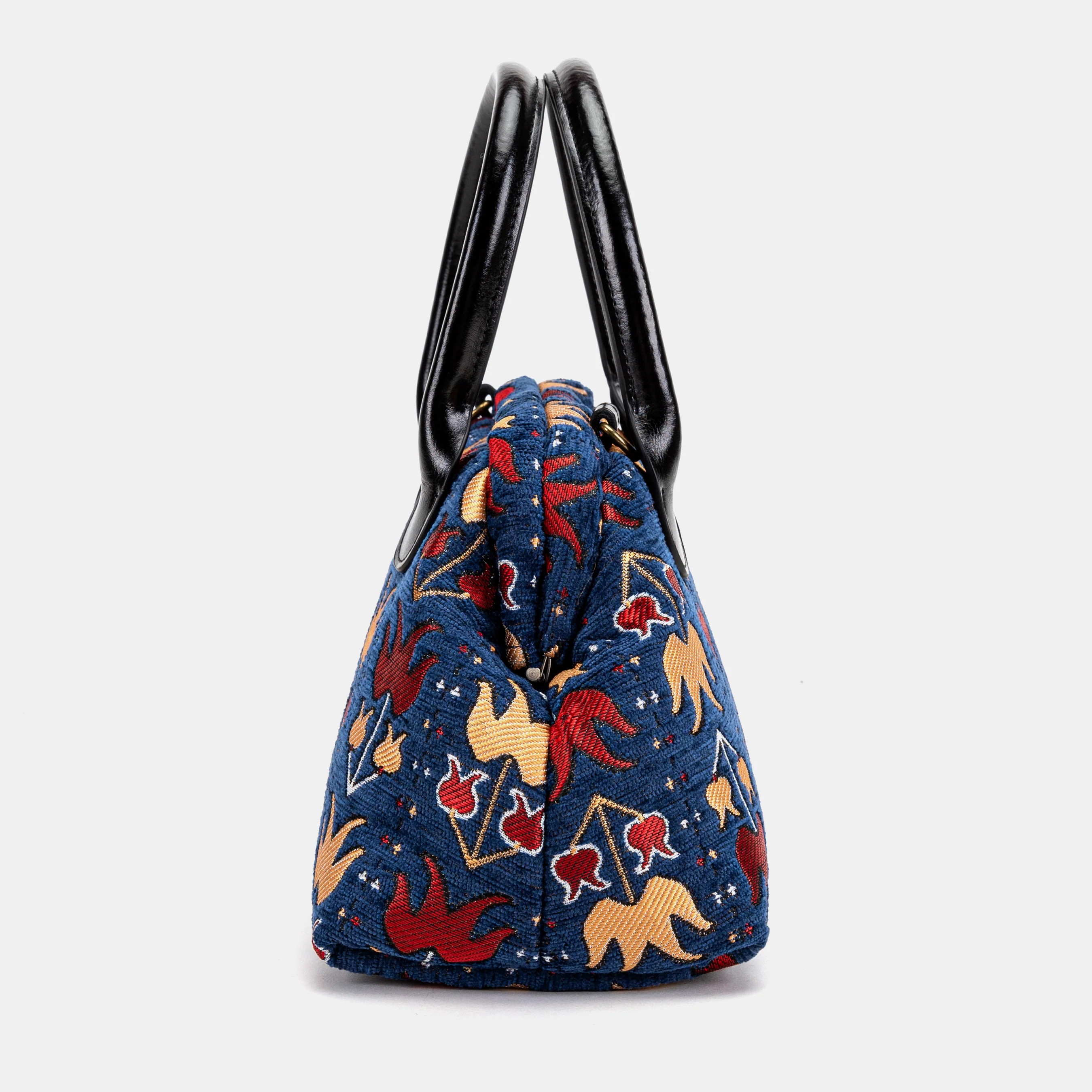 Poppy Bloom Carpet Satchel - Image 4