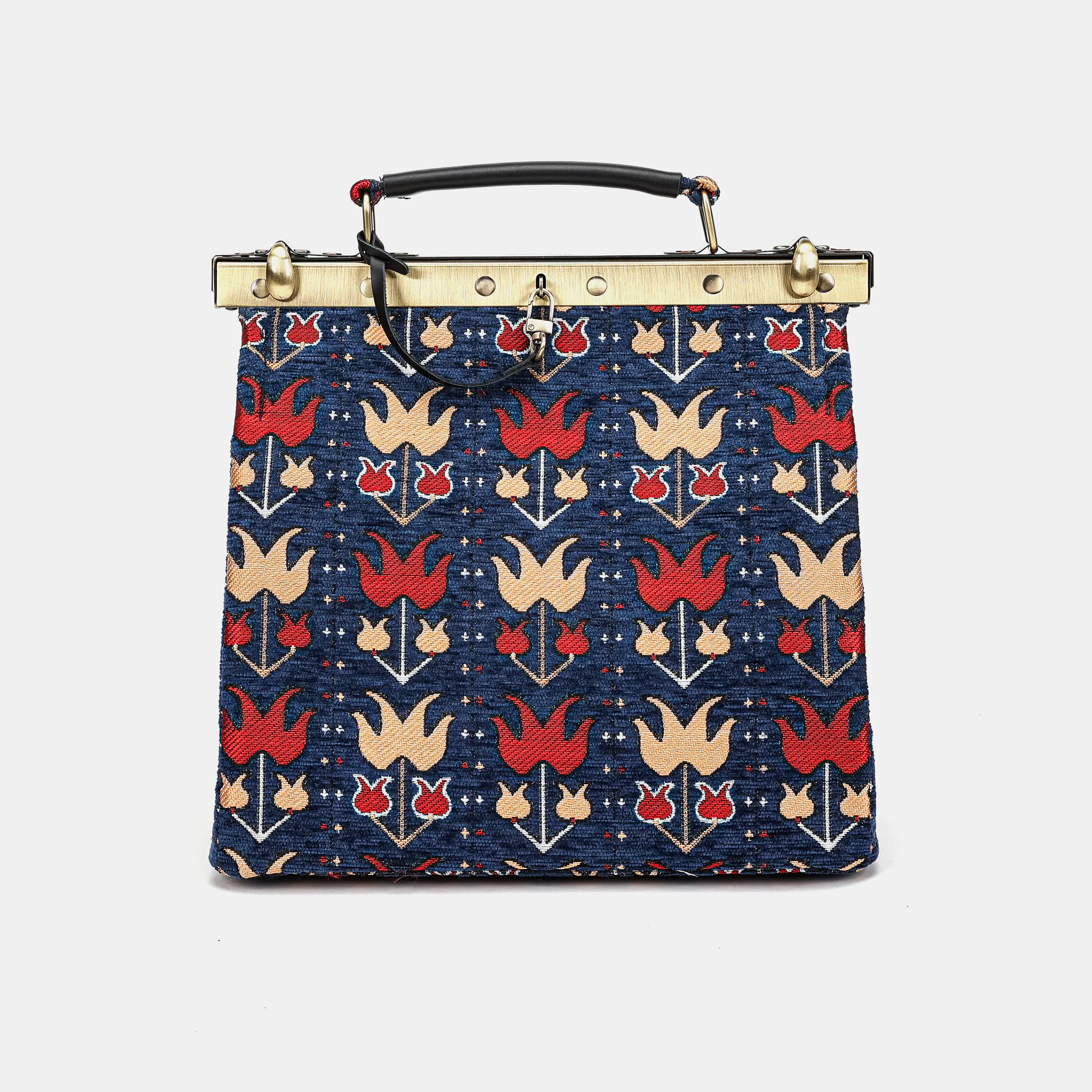 Poppy Bloom Cecile Carpet Purse Gladstone Bag