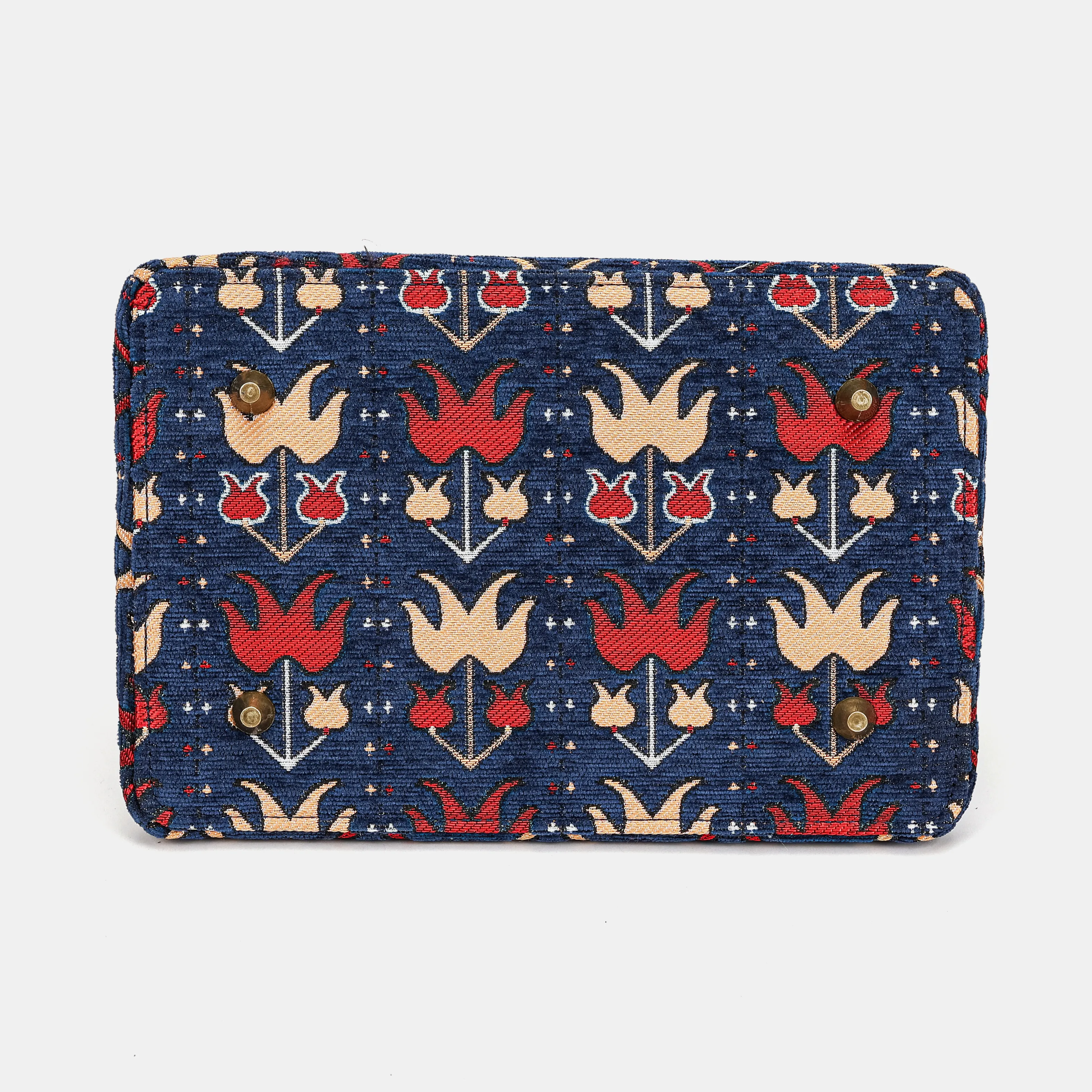 Poppy Bloom Cecile Carpet Purse Gladstone Bag - Image 10