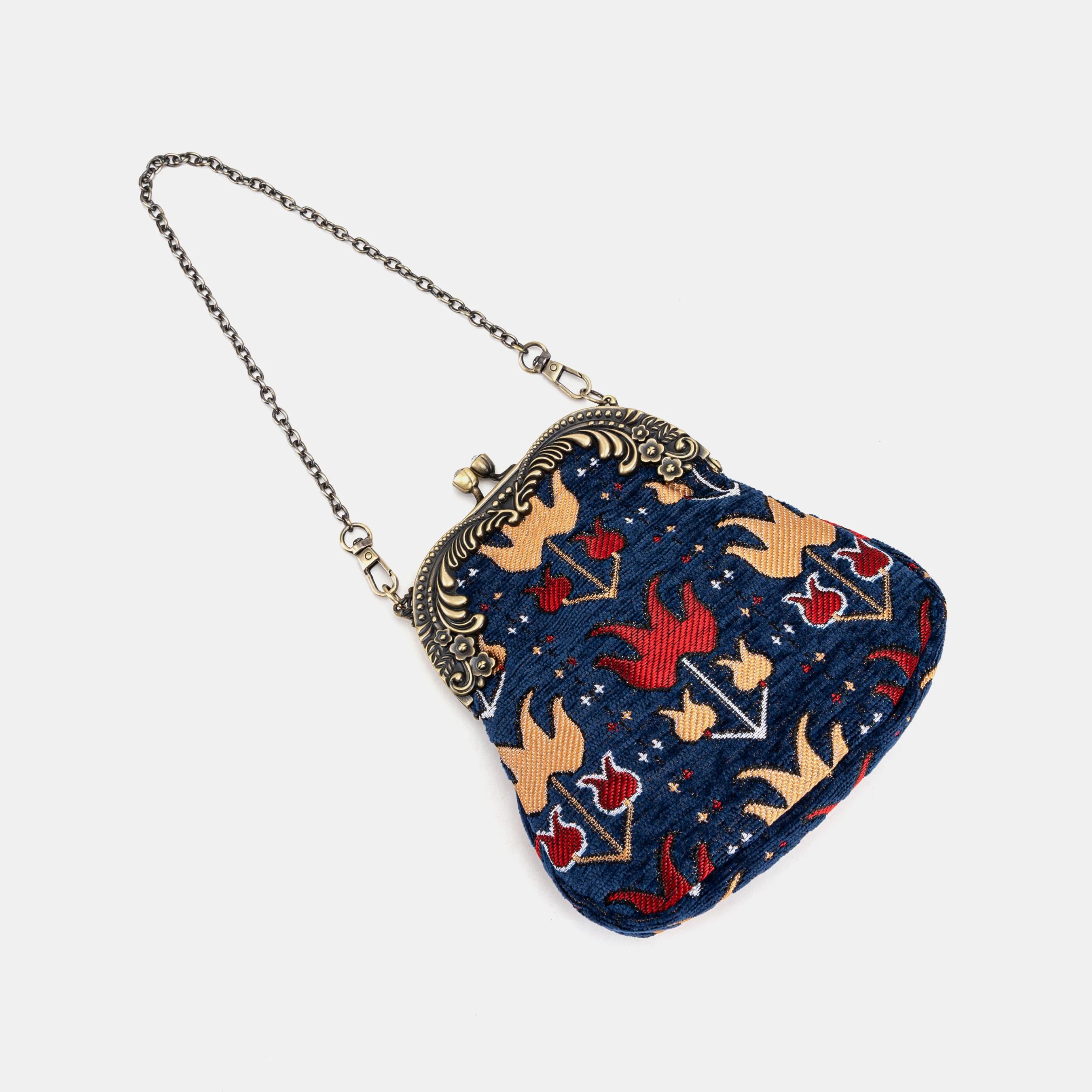 Poppy Bloom Chatelaine Purse Medium - Image 2