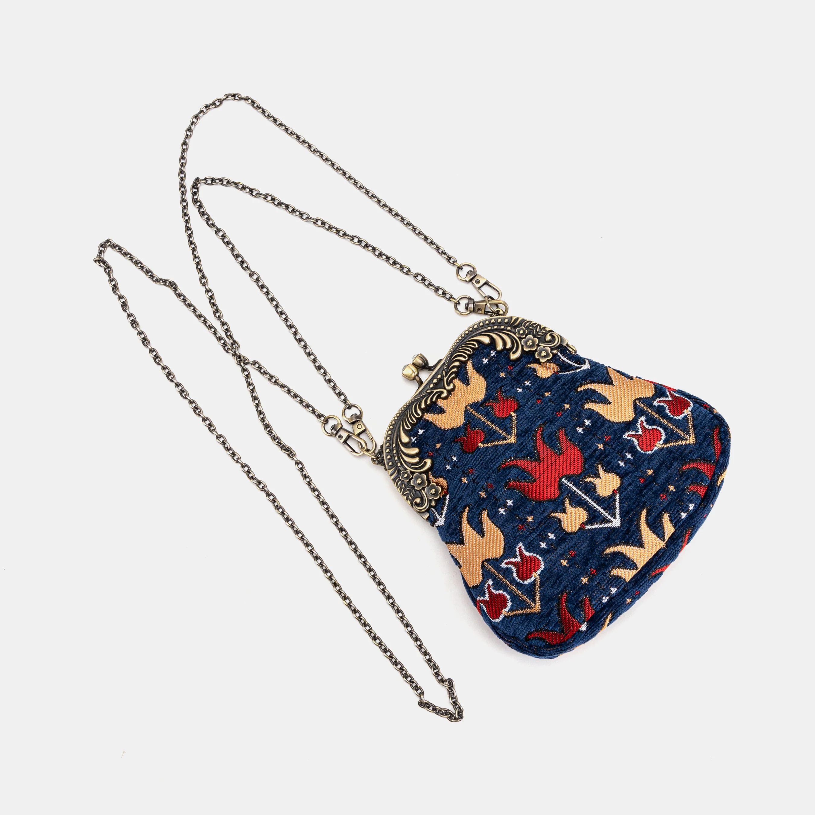 Poppy Bloom Chatelaine Purse Medium - Image 3