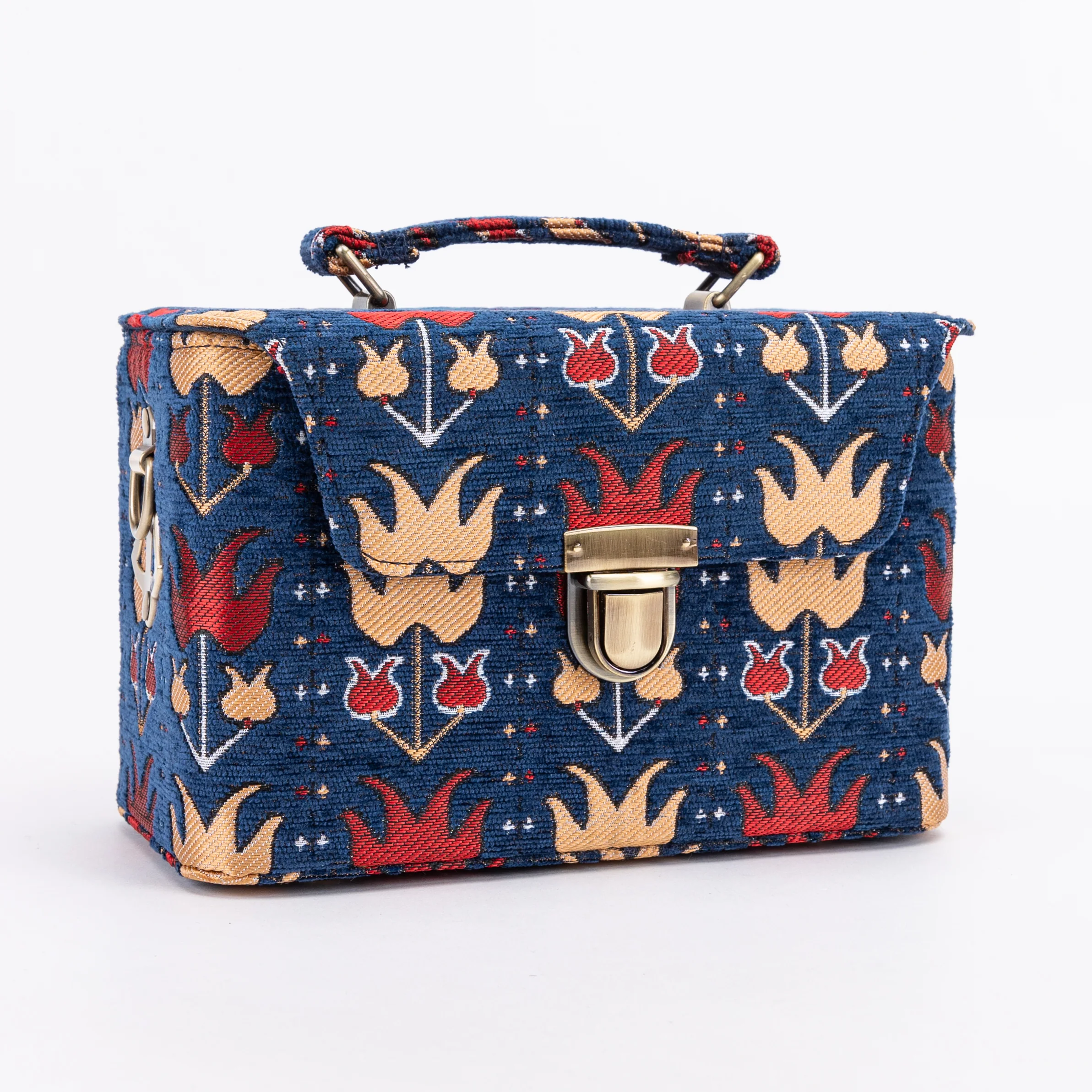 Poppy Bloom Clara Medium Train Case Purse - Image 3