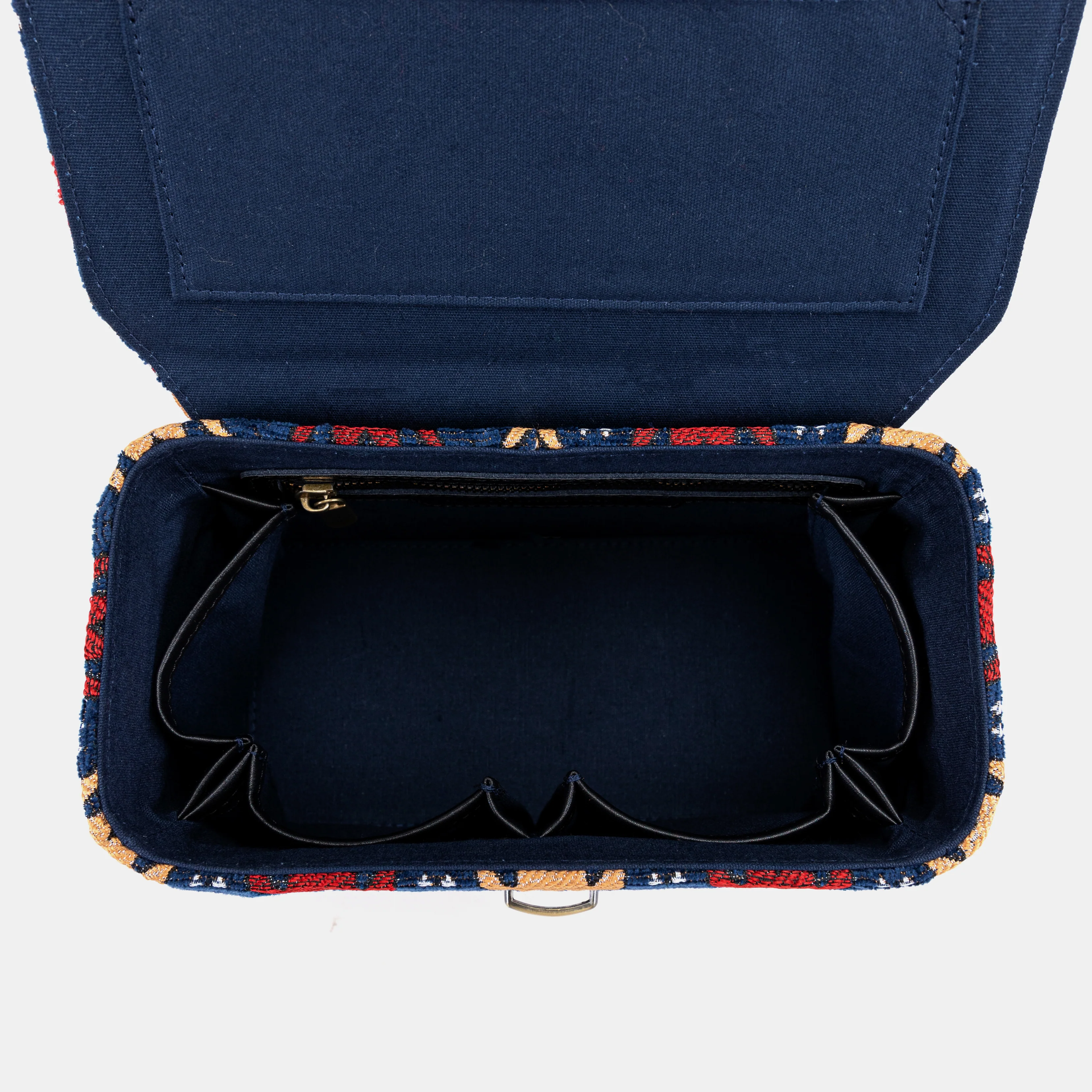 Poppy Bloom Clara Medium Train Case Purse - Image 4