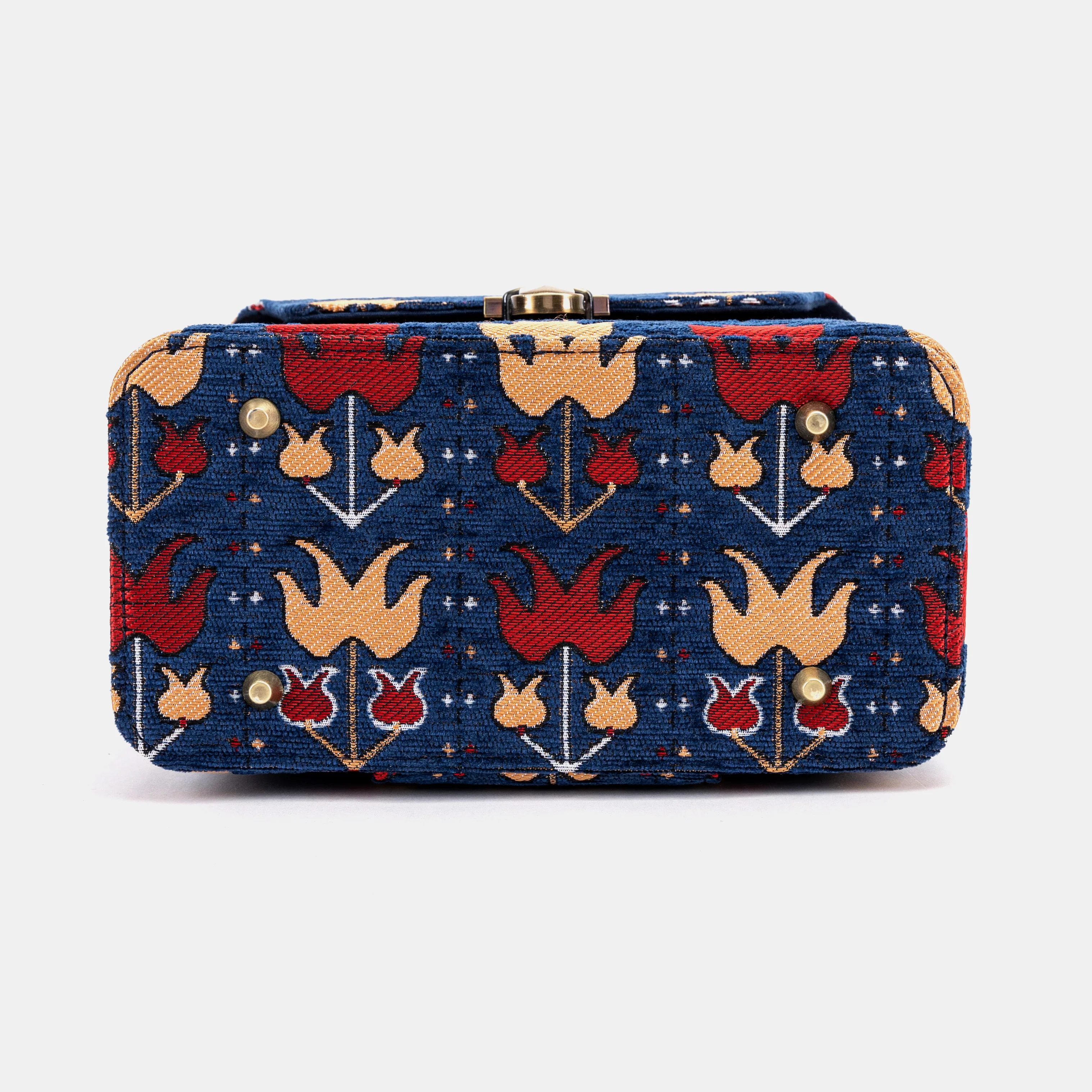 Poppy Bloom Clara Medium Train Case Purse - Image 7