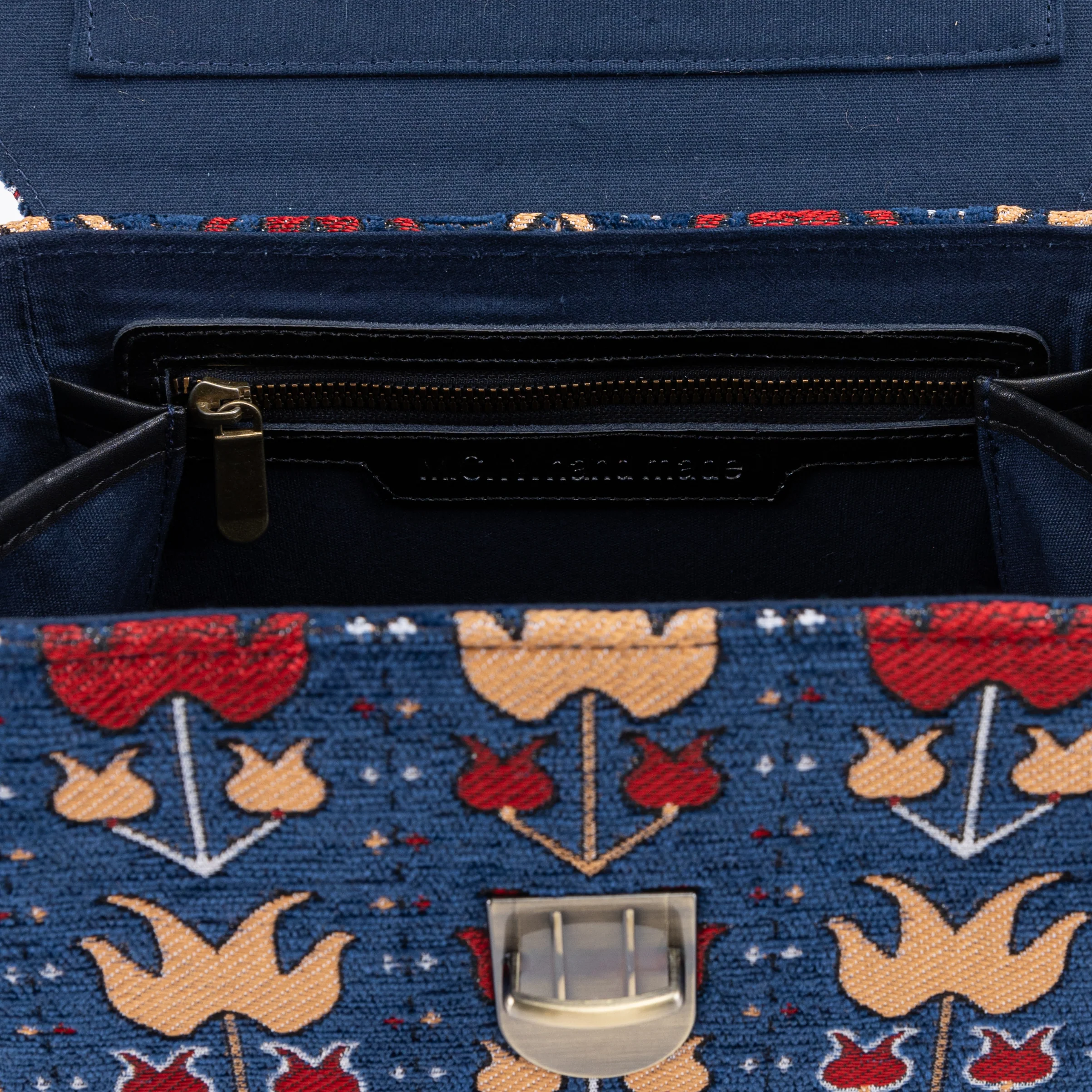 Poppy Bloom Clara Medium Train Case Purse - Image 8
