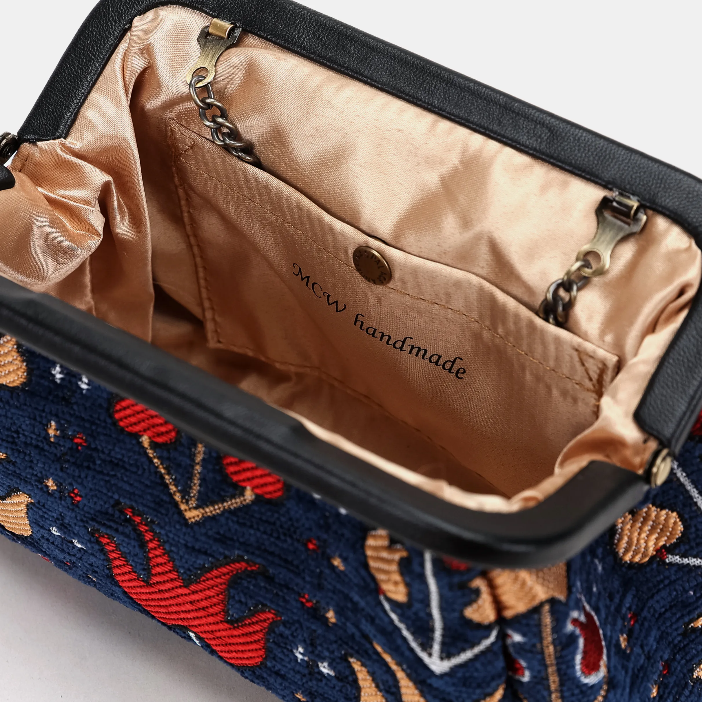 Poppy Bloom Evening Bag Clutch - Image 7
