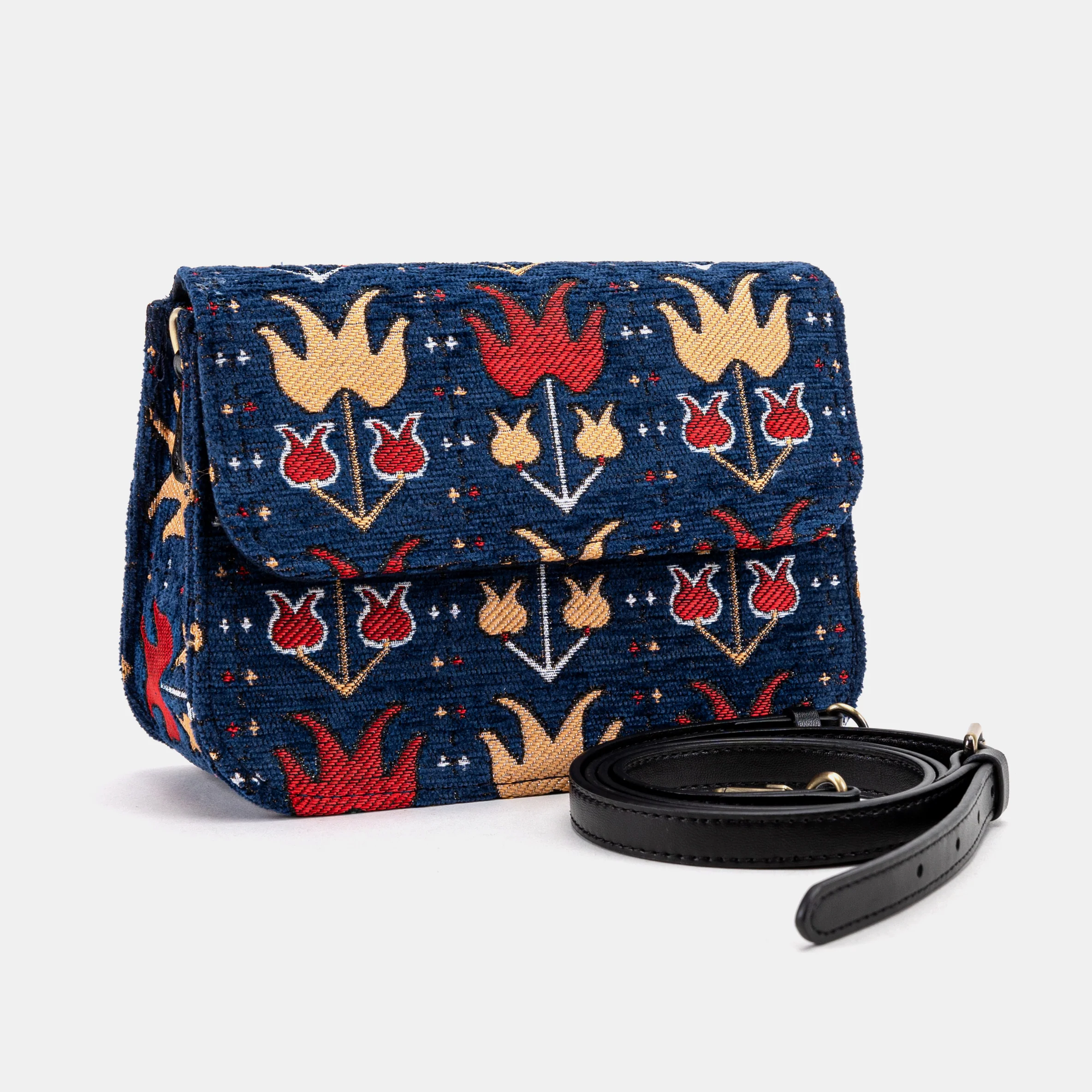 Poppy Bloom Flap Crossbody Bag - Image 2