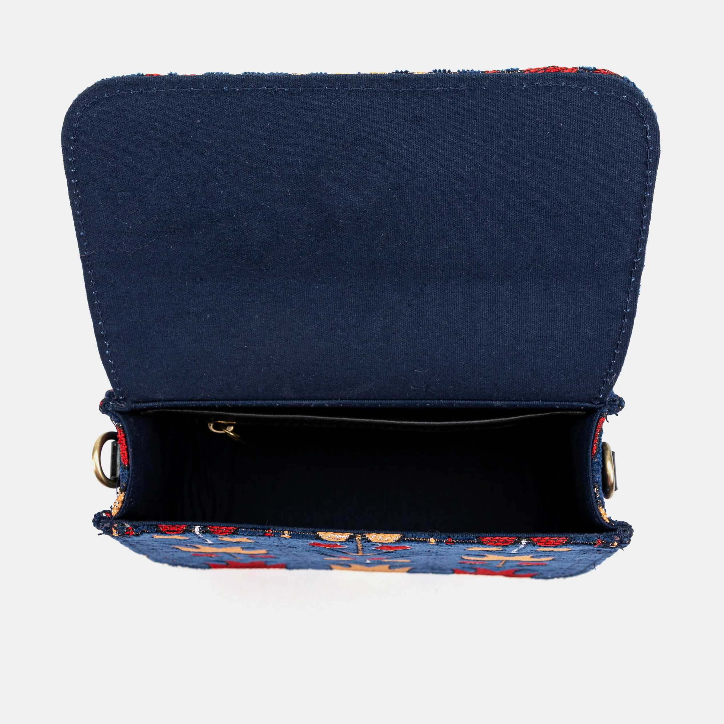 Poppy Bloom Flap Crossbody Bag - Image 6