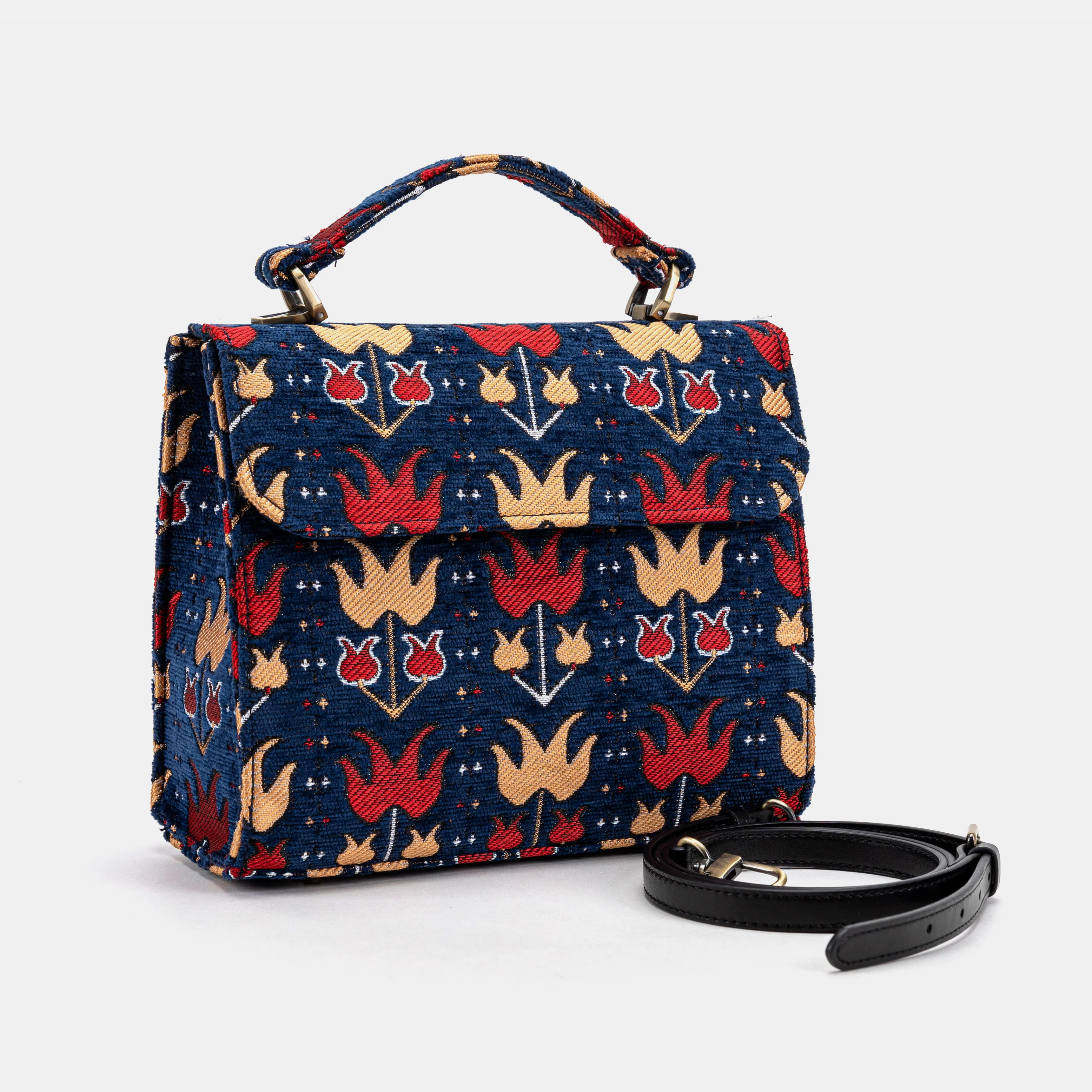 Poppy Bloom Flap Satchel - Image 2