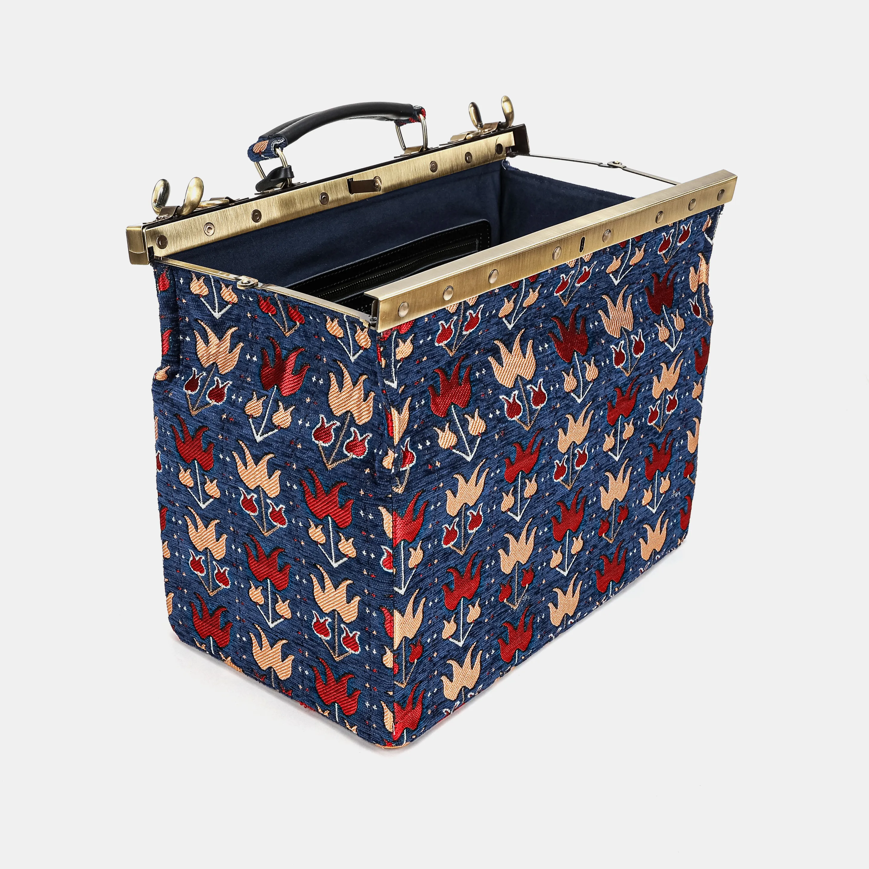 Poppy Bloom Genevieve Carpet Gladstone Bag - Image 10